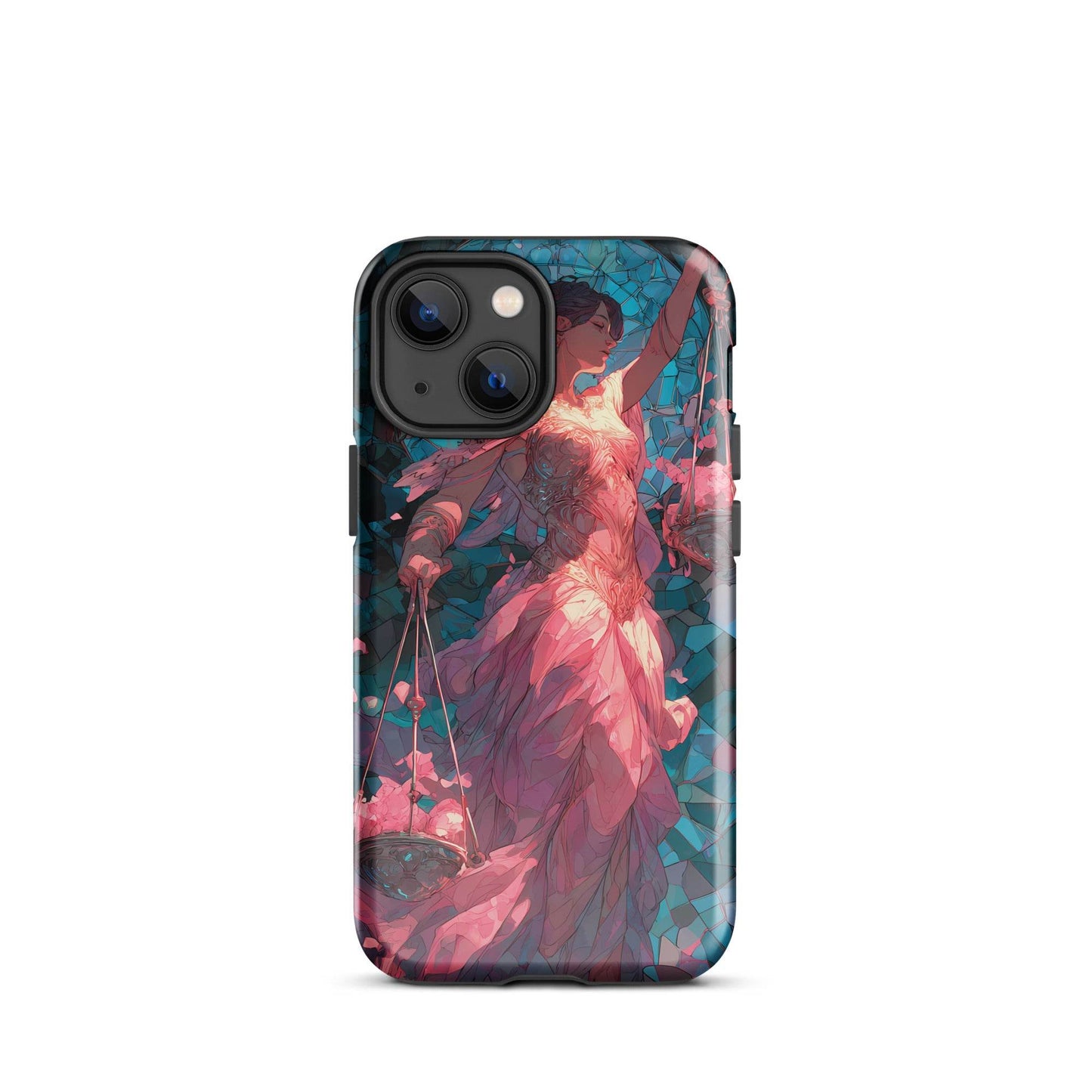 Libra Zodiac Sign Fan Art Tough Case for iPhone® - Chromavolt