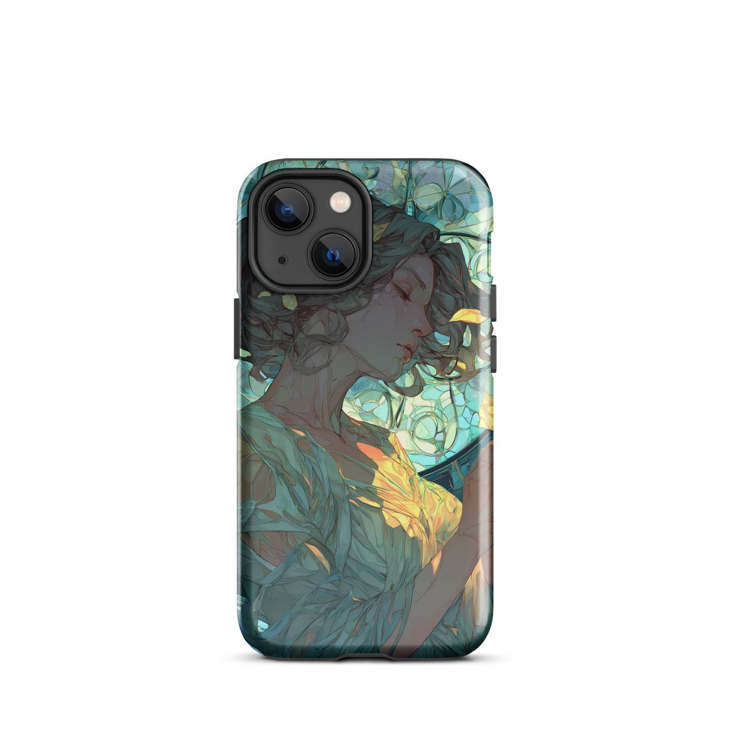 Virgo Zodiac Sign Fan Art Tough Case for iPhone® - Chromavolt