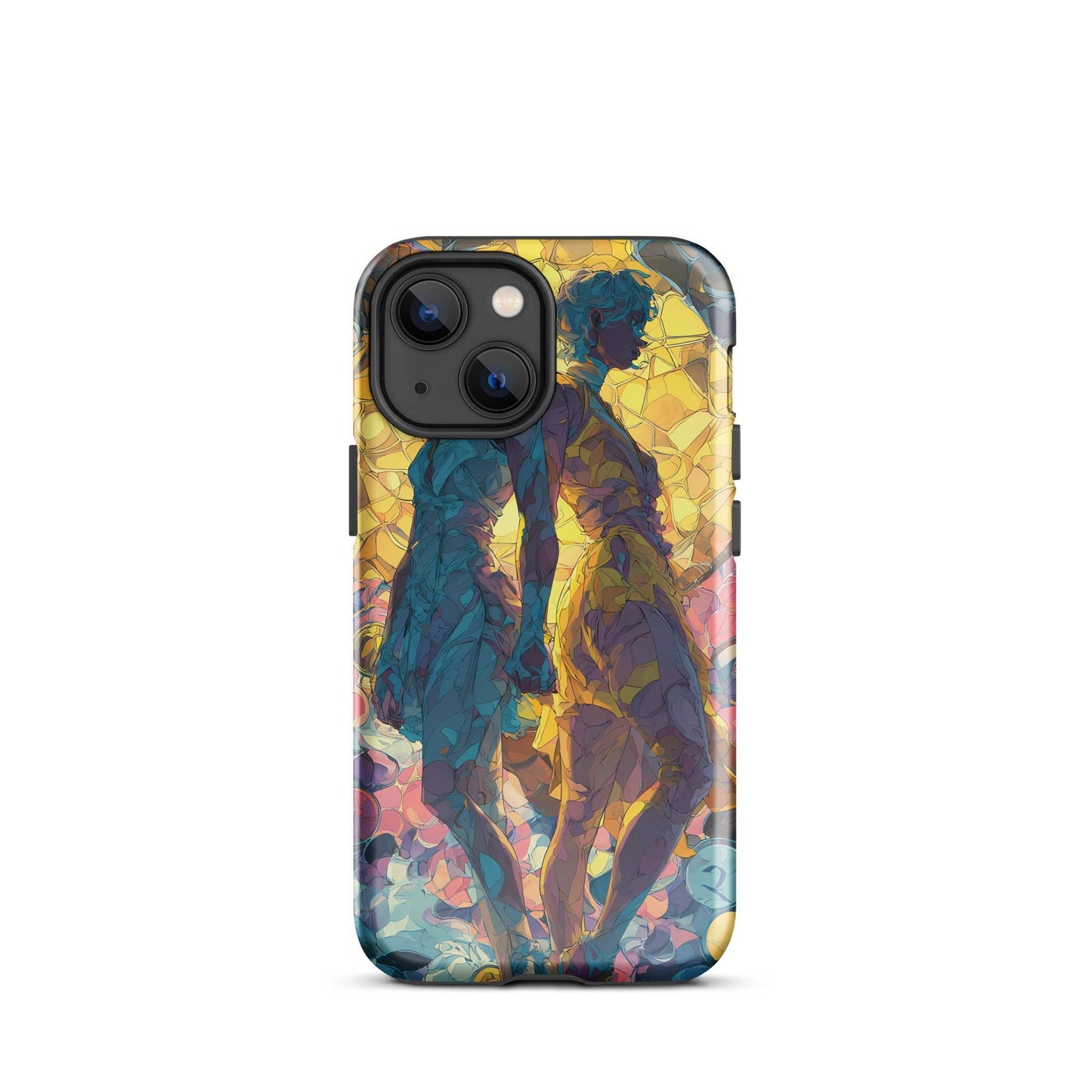 Gemini Zodiac Sign Fan Art Tough Case for iPhone® - Chromavolt