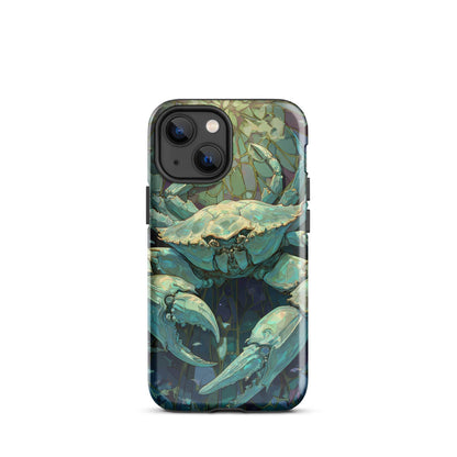 Cancer Zodiac Sign Fan Art Tough Case for iPhone® - Chromavolt