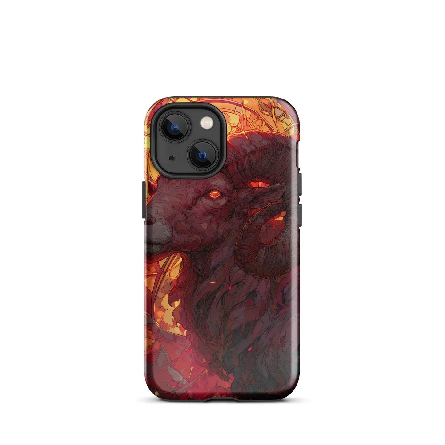 Aries Zodiac Sign Fan Art Tough Case for iPhone® - Chromavolt