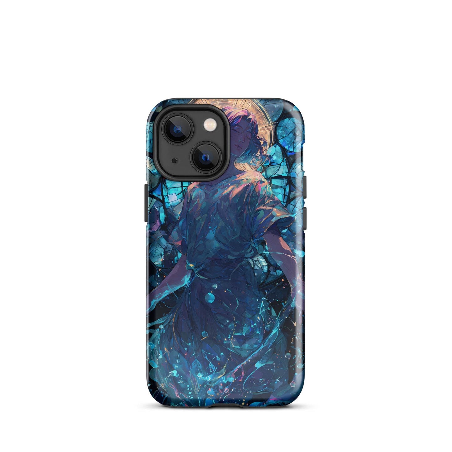Aquarius Zodiac Sign Fan Art Tough Case for iPhone® - Chromavolt