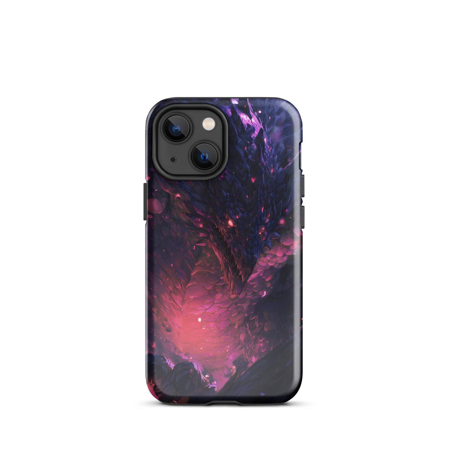 Darkness Dragon: The Void Warden Tough Case for iPhone® - Chromavolt