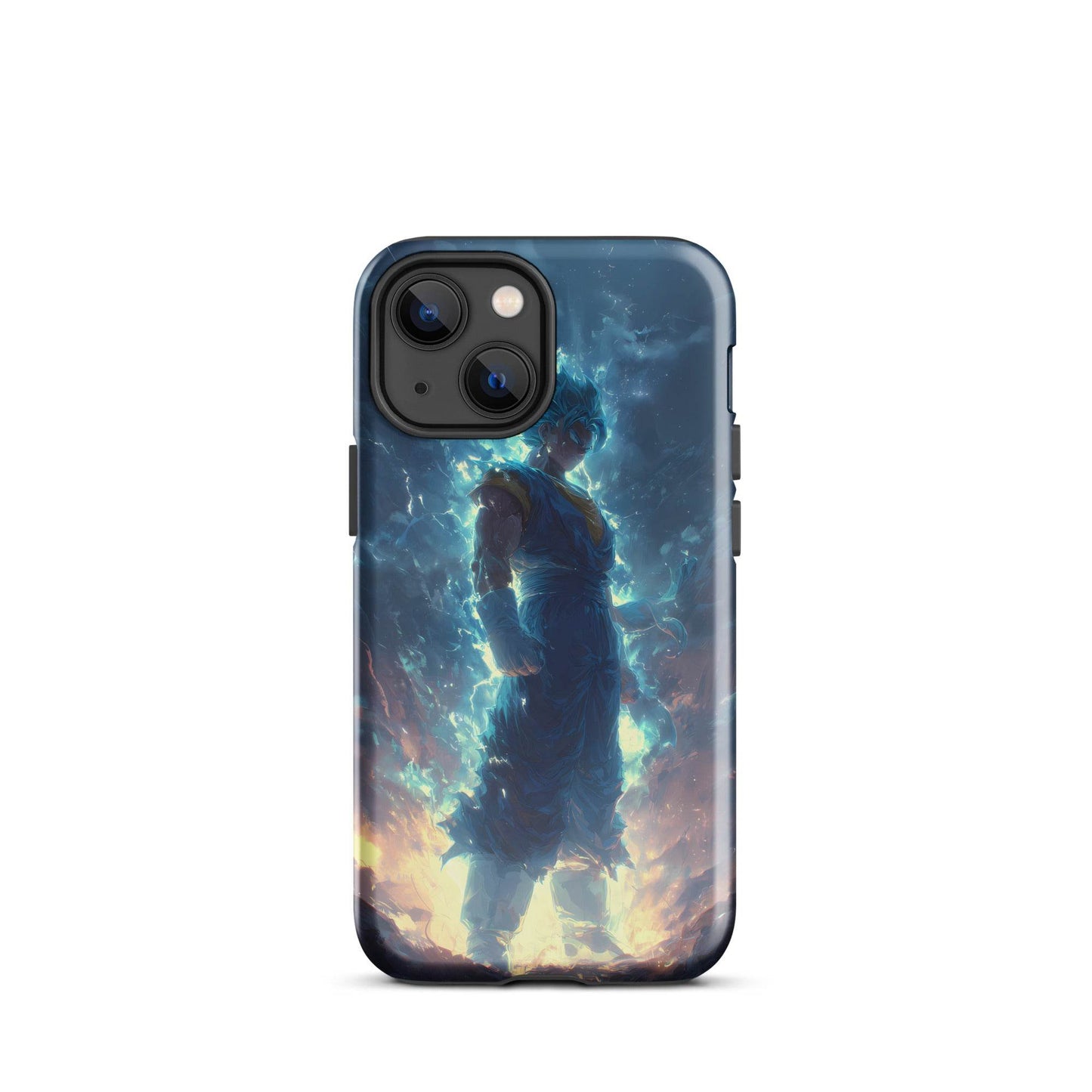 Super Saiyan Blue Vegito, Dragon Ball Super Anime Fan Art Tough Case for iPhone® - Chromavolt