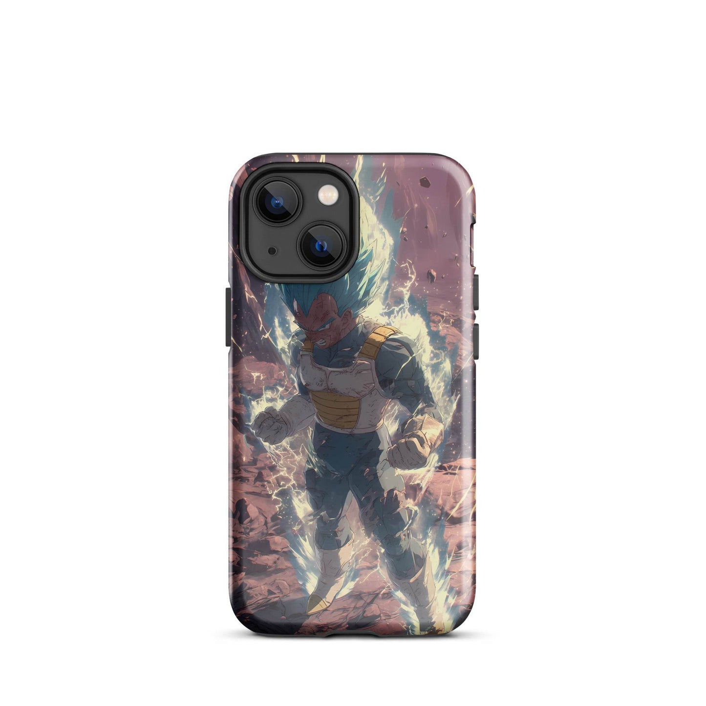 Super Saiyan Blue Vegeta, Dragon Ball Super Anime Fan Art Tough Case for iPhone® - Chromavolt