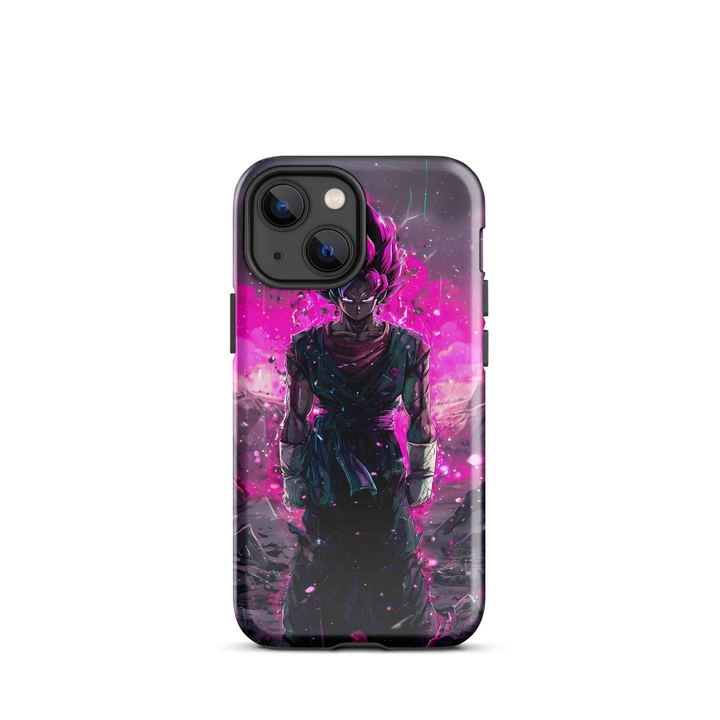 Super Saiyan Blue and Pink Rose Vegito, Dragon Ball Super Anime Fan Art Tough Case for iPhone® - Chromavolt