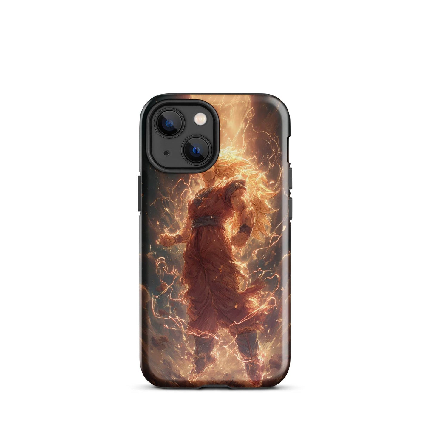 Super Saiyan 3 Goku, Dragon Ball Z Anime Fan Art Tough Case for iPhone® - Chromavolt