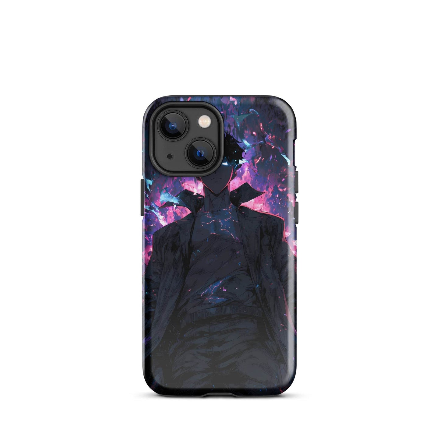 Solo Leveling Sung Jin Woo Anime Fan Art Tough Case for iPhone® - Chromavolt
