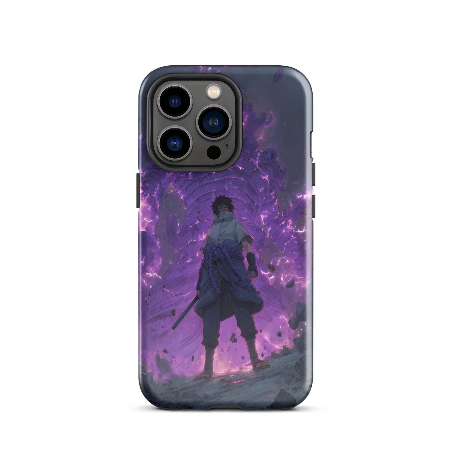 Susanoo Sasuke Uchiha, Naruto Shippuden Mangekyo Sharingan Tough Case for iPhone® - Chromavolt