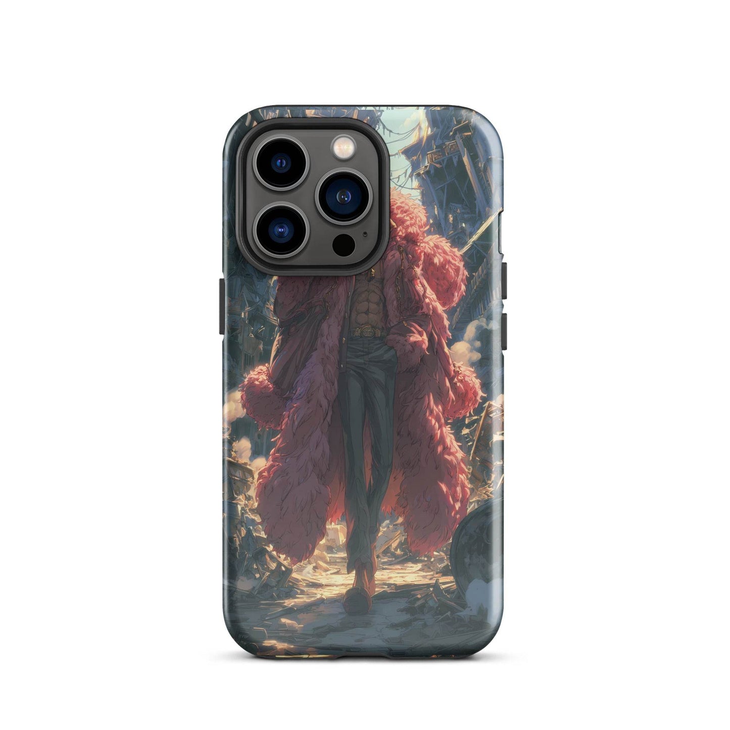 Donquixote Doflamingo King of Dressrosa, One Piece Anime Tough Case for iPhone® - Chromavolt