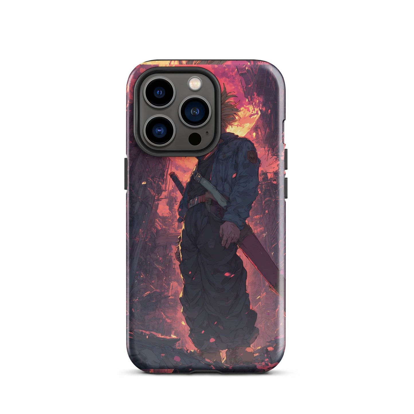 Super Saiyan Trunks Dragon Ball Z Tough Case for iPhone® - Chromavolt