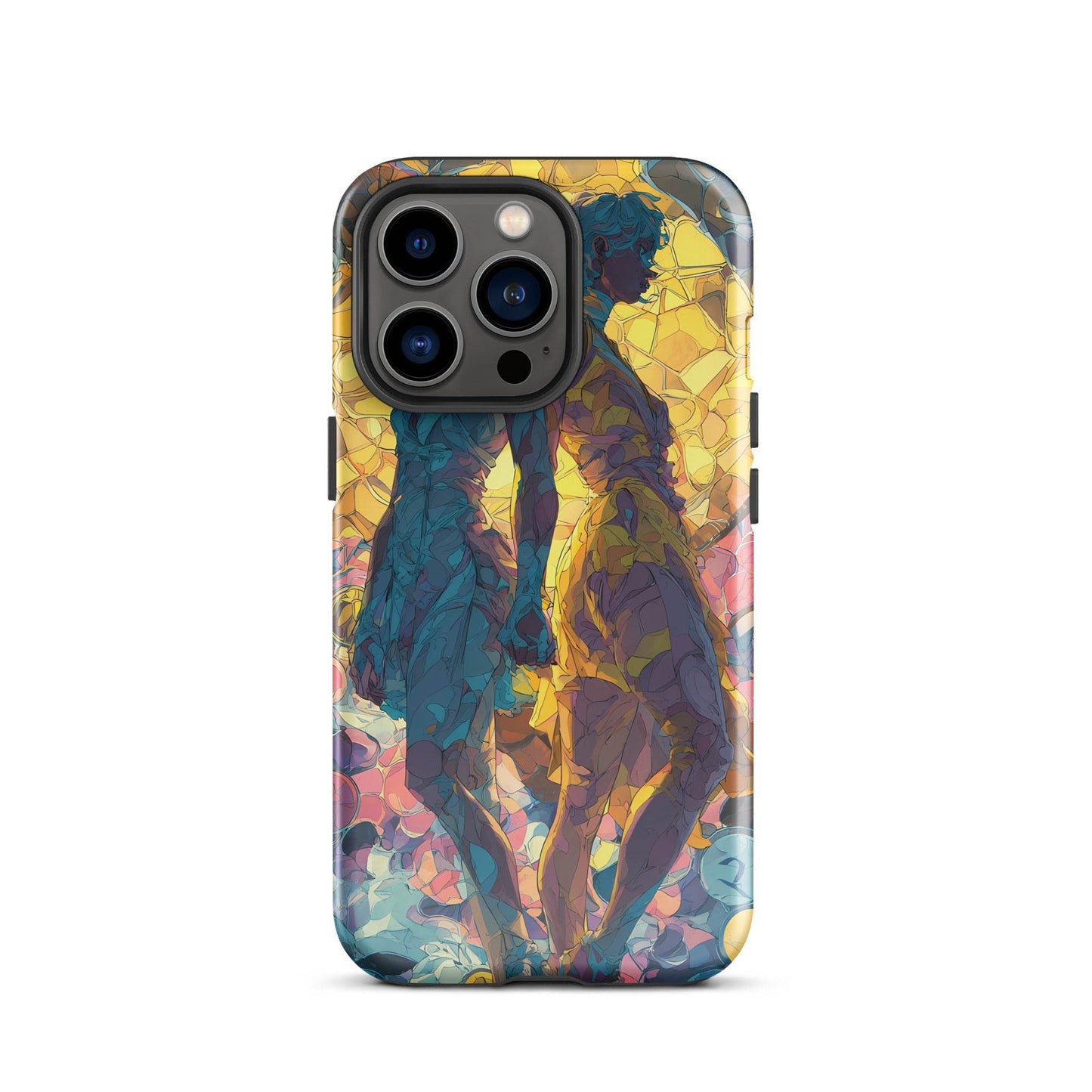Gemini Zodiac Sign Fan Art Tough Case for iPhone® - Chromavolt