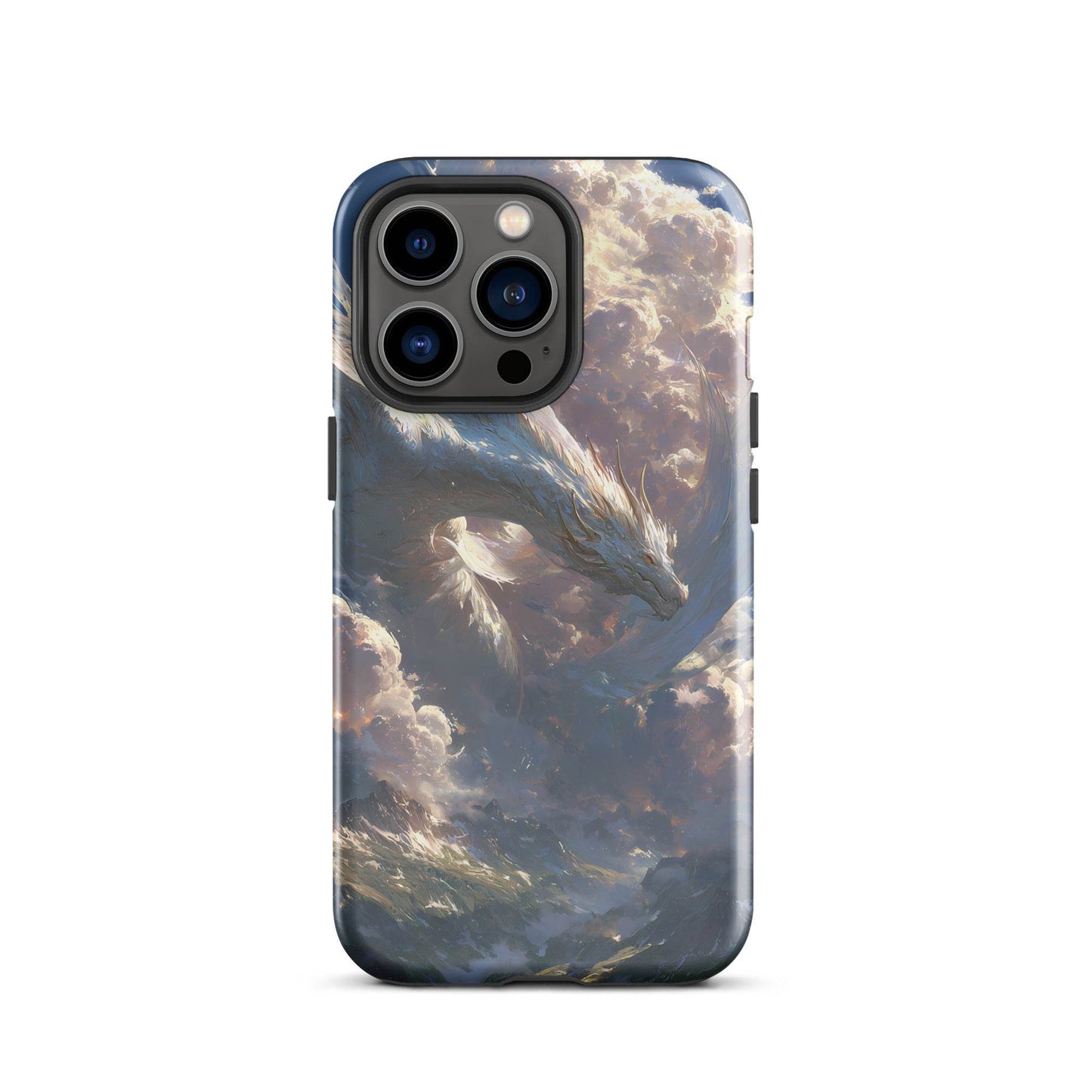Wind Dragon: The Sky Dancer Fantasy Art Tough Case for iPhone® - Chromavolt