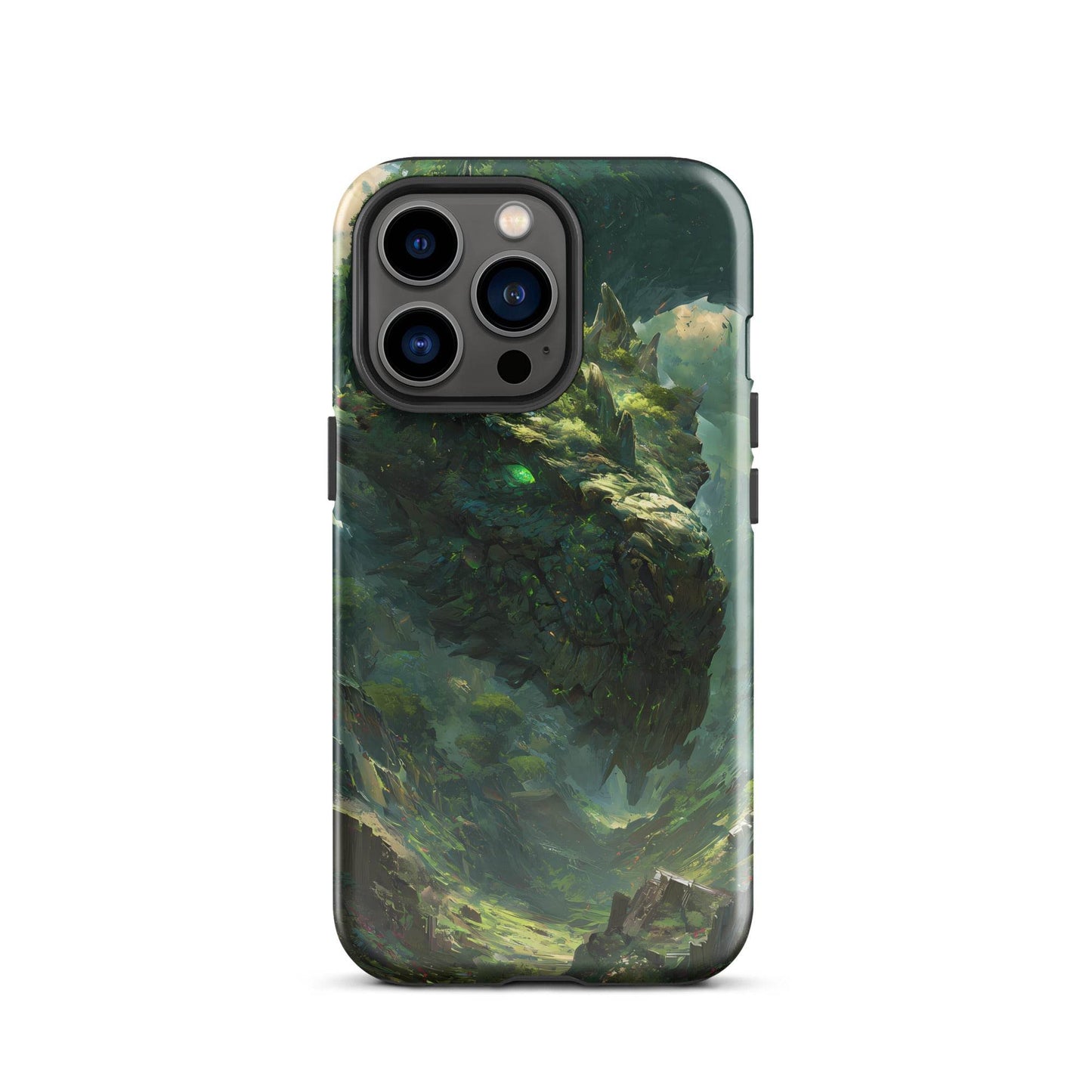 Earth Dragon: The Living Mountain Tough Case for iPhone® - Chromavolt