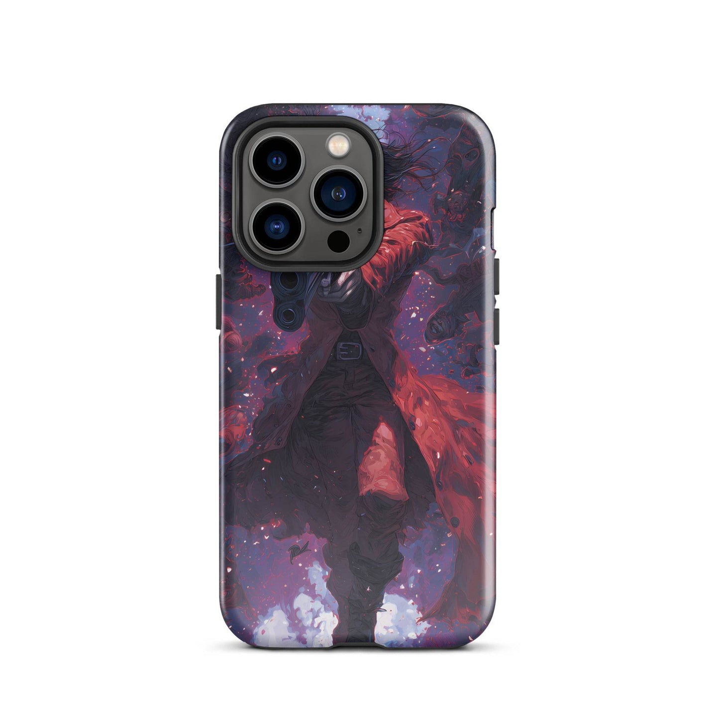 Alucard Hellsing Anime Fan Art Tough Case for iPhone® - Chromavolt