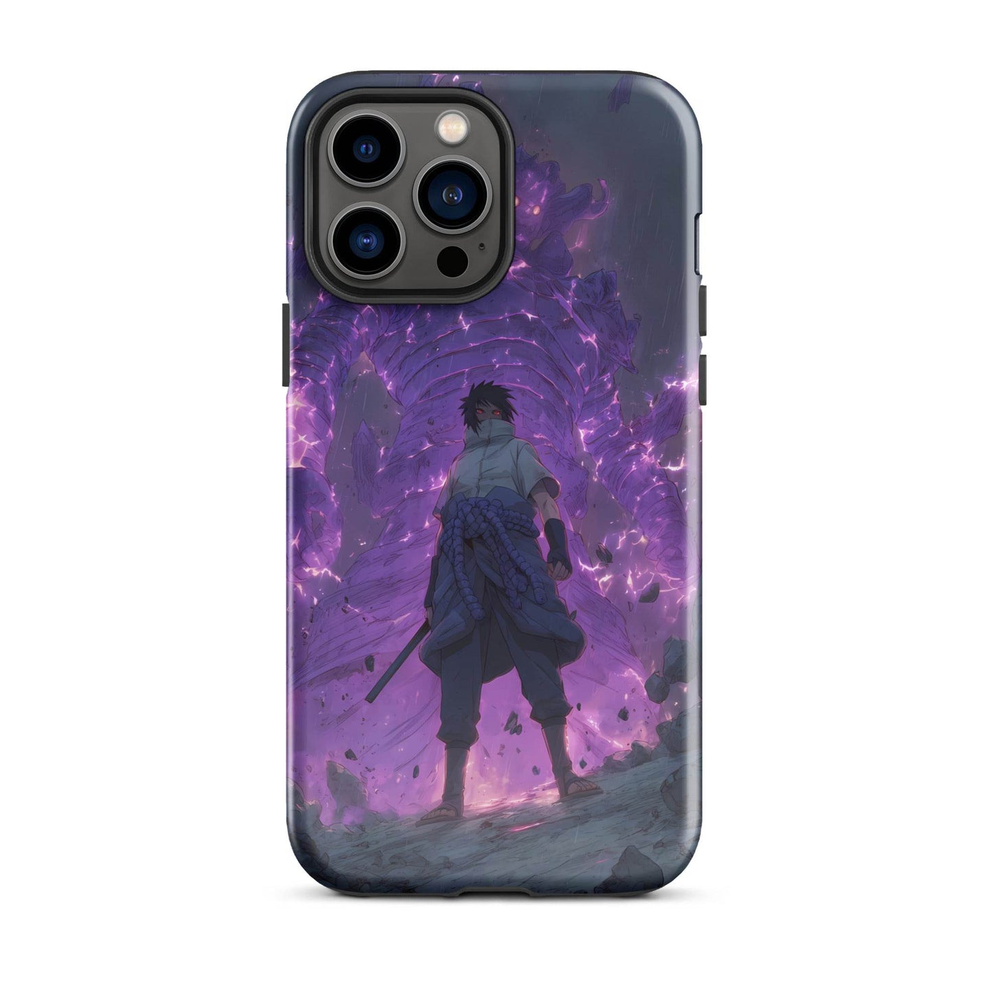 Susanoo Sasuke Uchiha, Naruto Shippuden Mangekyo Sharingan Tough Case for iPhone® - Chromavolt