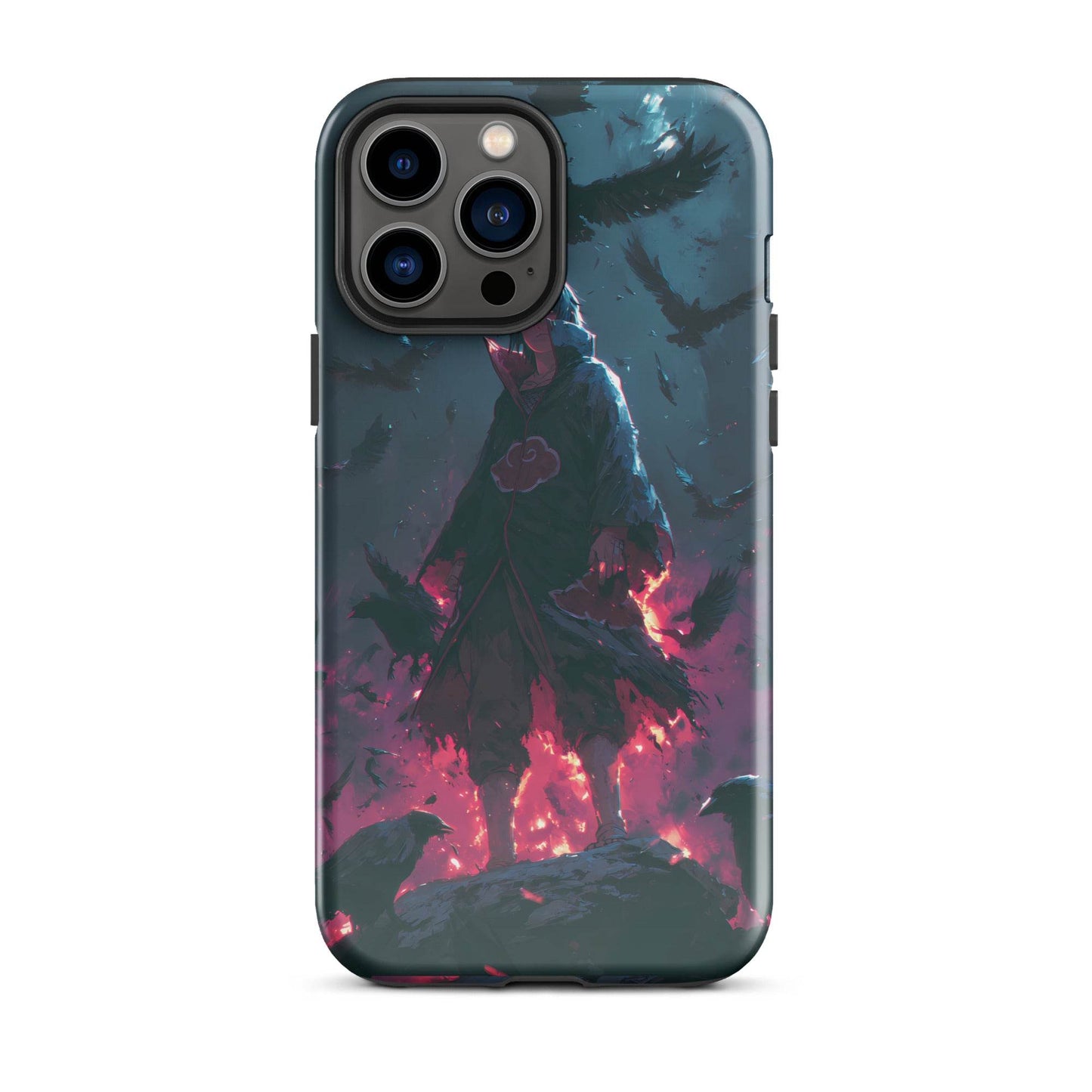 Itachi Uchiha, Naruto Shippuden Akatsuki Tsukuyomi Anime Tough Case for iPhone® - Chromavolt