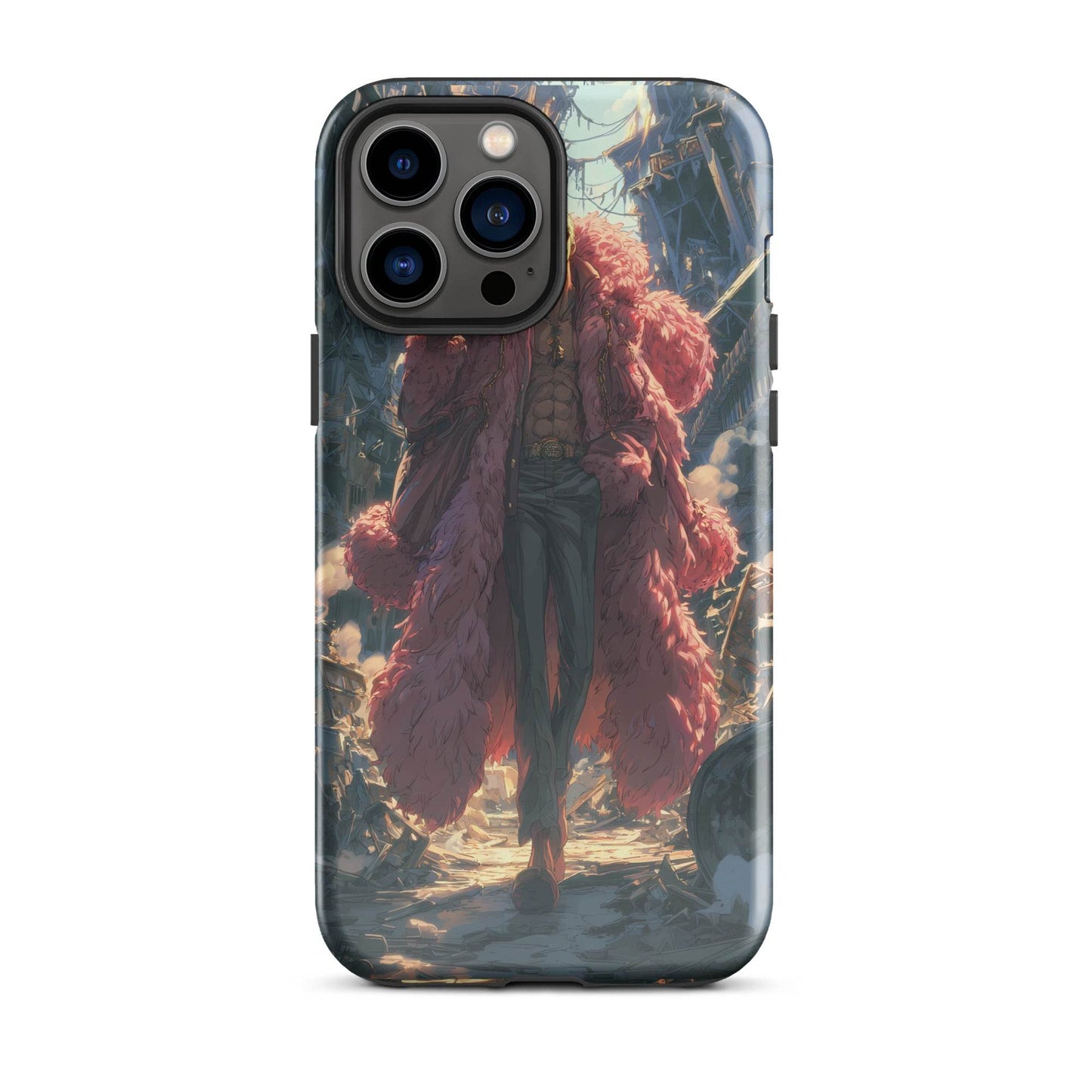 Donquixote Doflamingo King of Dressrosa, One Piece Anime Tough Case for iPhone® - Chromavolt