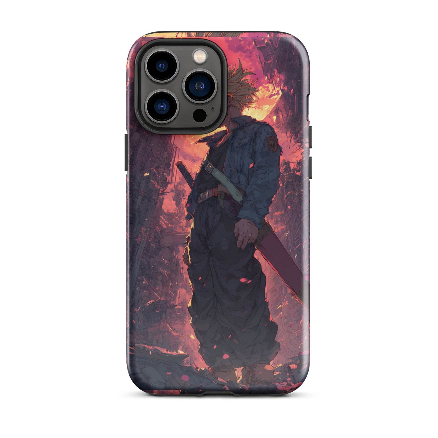 Super Saiyan Trunks Dragon Ball Z Tough Case for iPhone® - Chromavolt