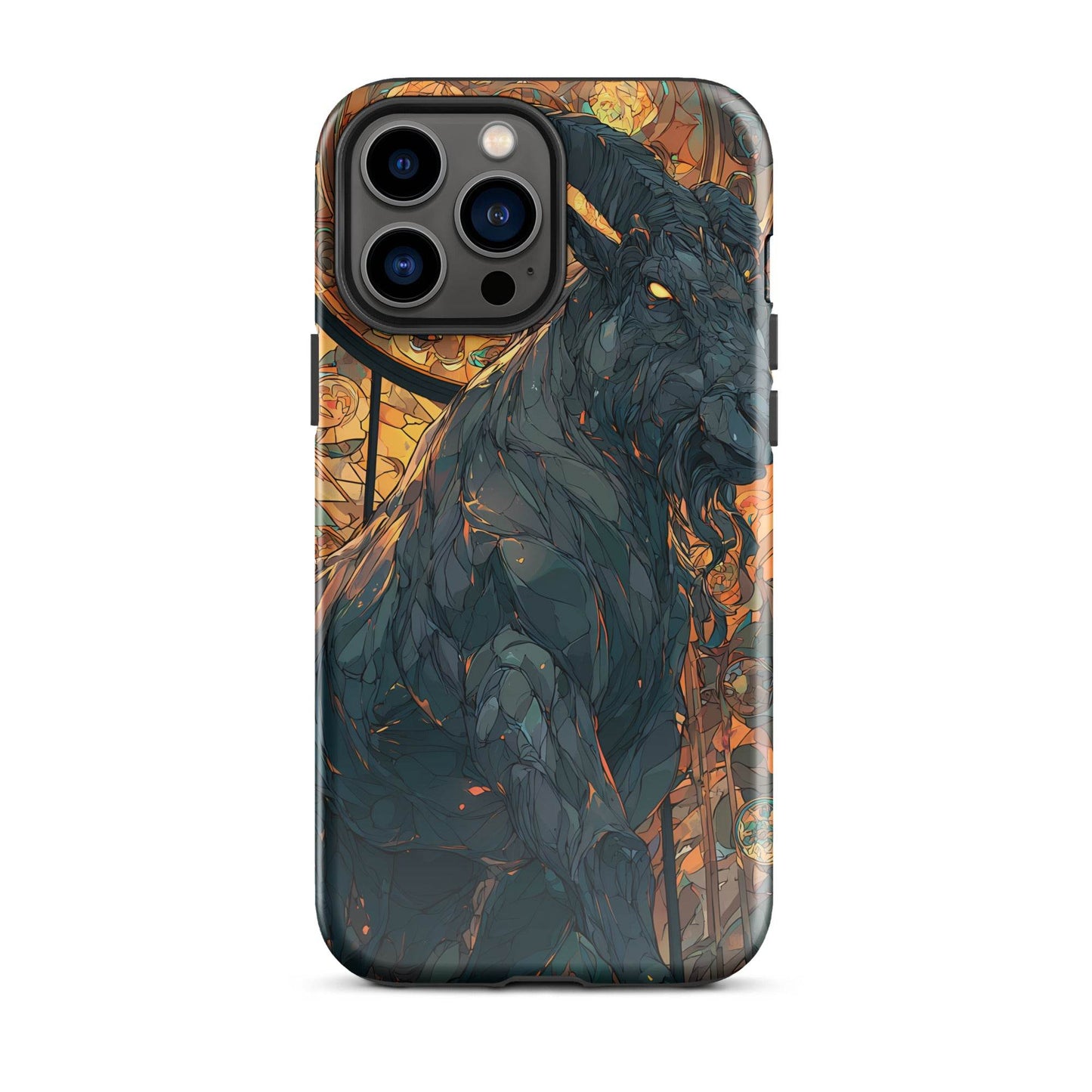 Capricorn Zodiac Sign Fan Art Tough Case for iPhone® - Chromavolt