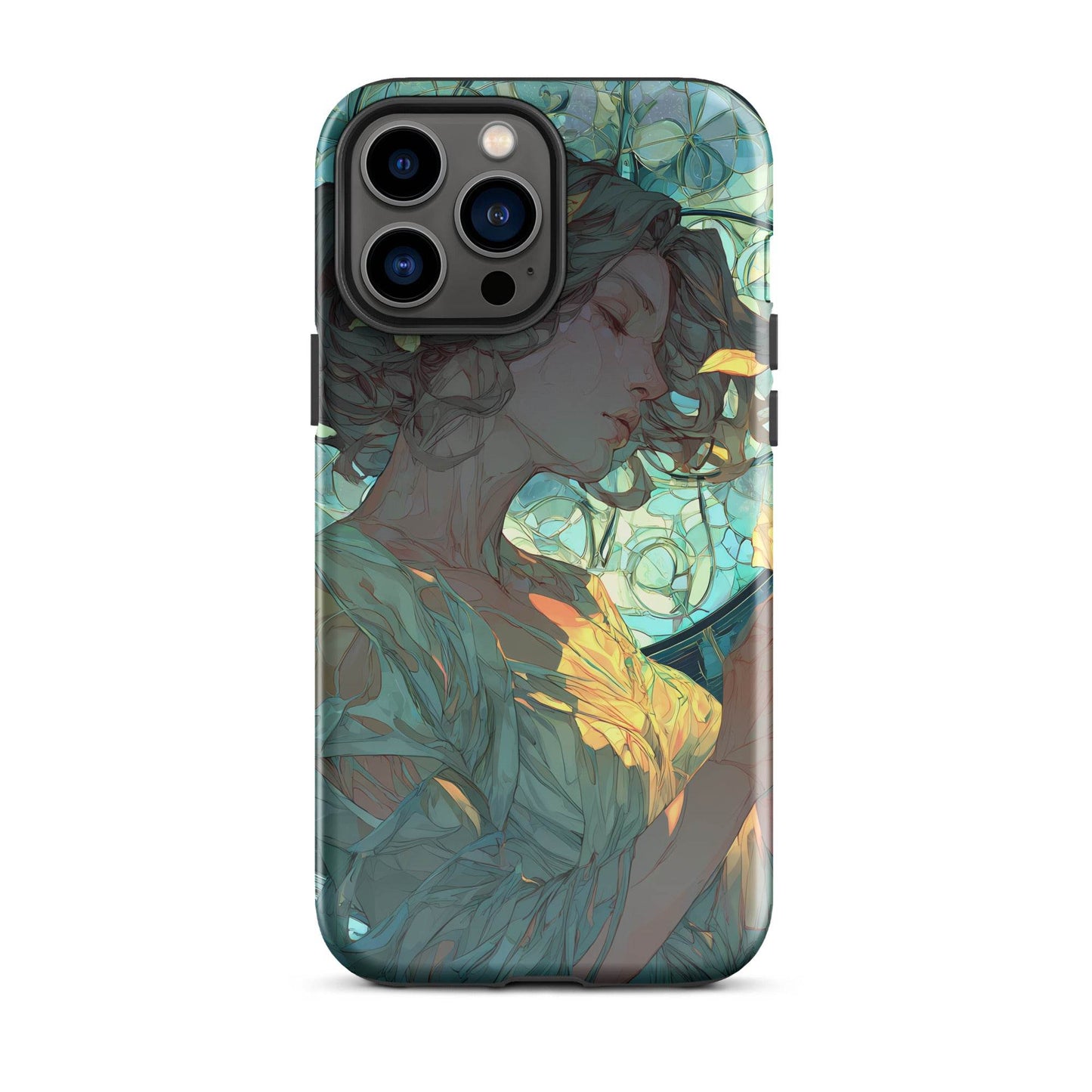 Virgo Zodiac Sign Fan Art Tough Case for iPhone® - Chromavolt