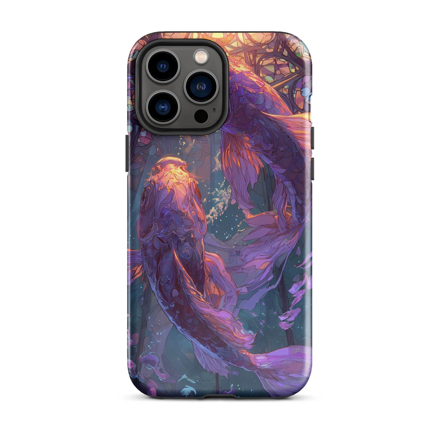 Pisces Zodiac Sign Fan Art Tough Case for iPhone® - Chromavolt