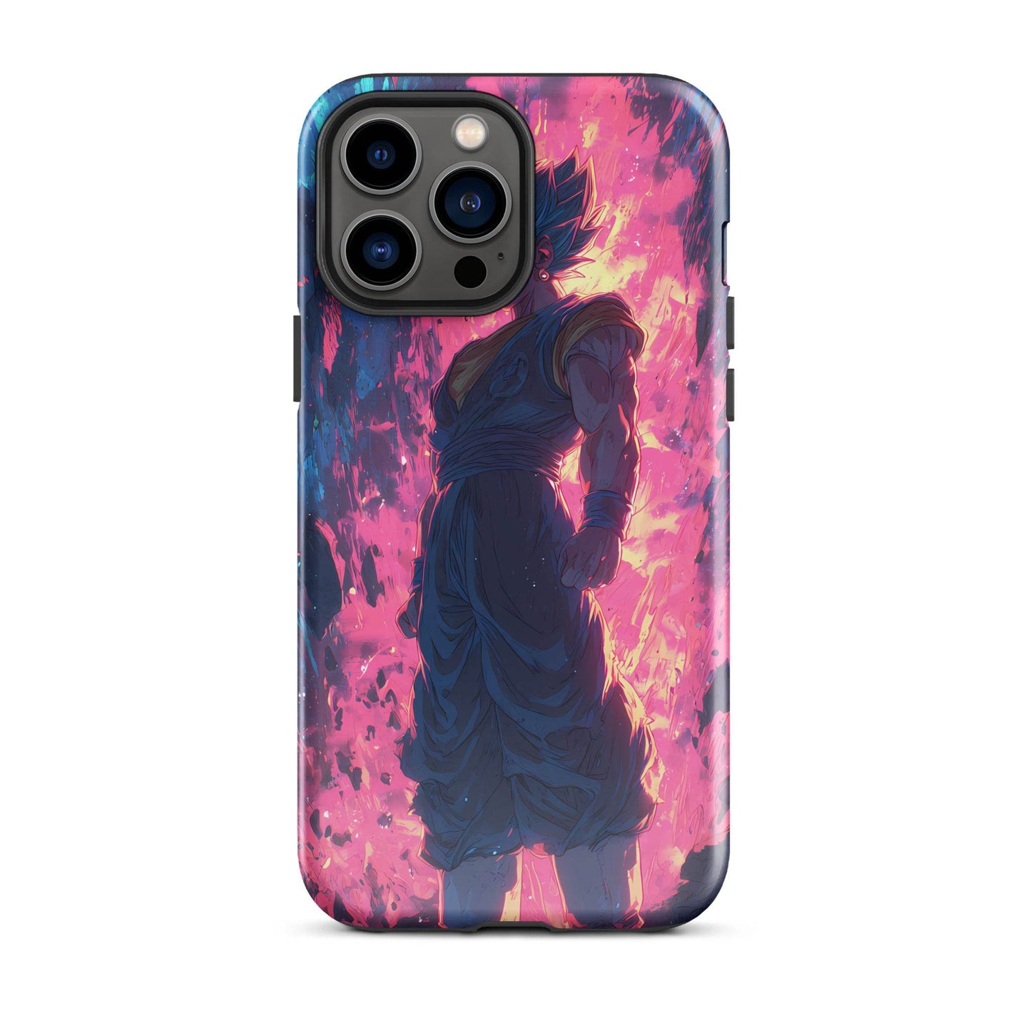Super Saiyan Blue Vegito, Dragon Ball Super Anime Fan Art Tough Case for iPhone® - Chromavolt