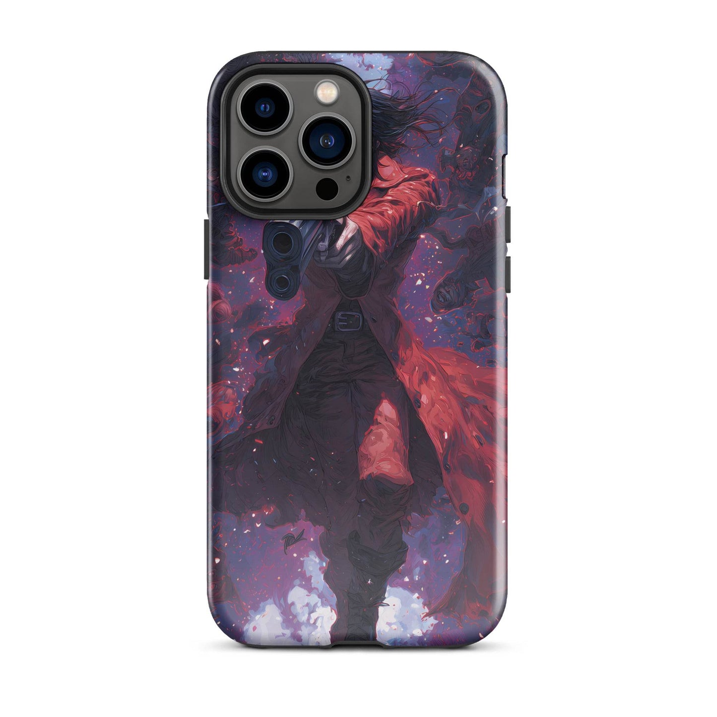 Alucard Hellsing Anime Fan Art Tough Case for iPhone® - Chromavolt