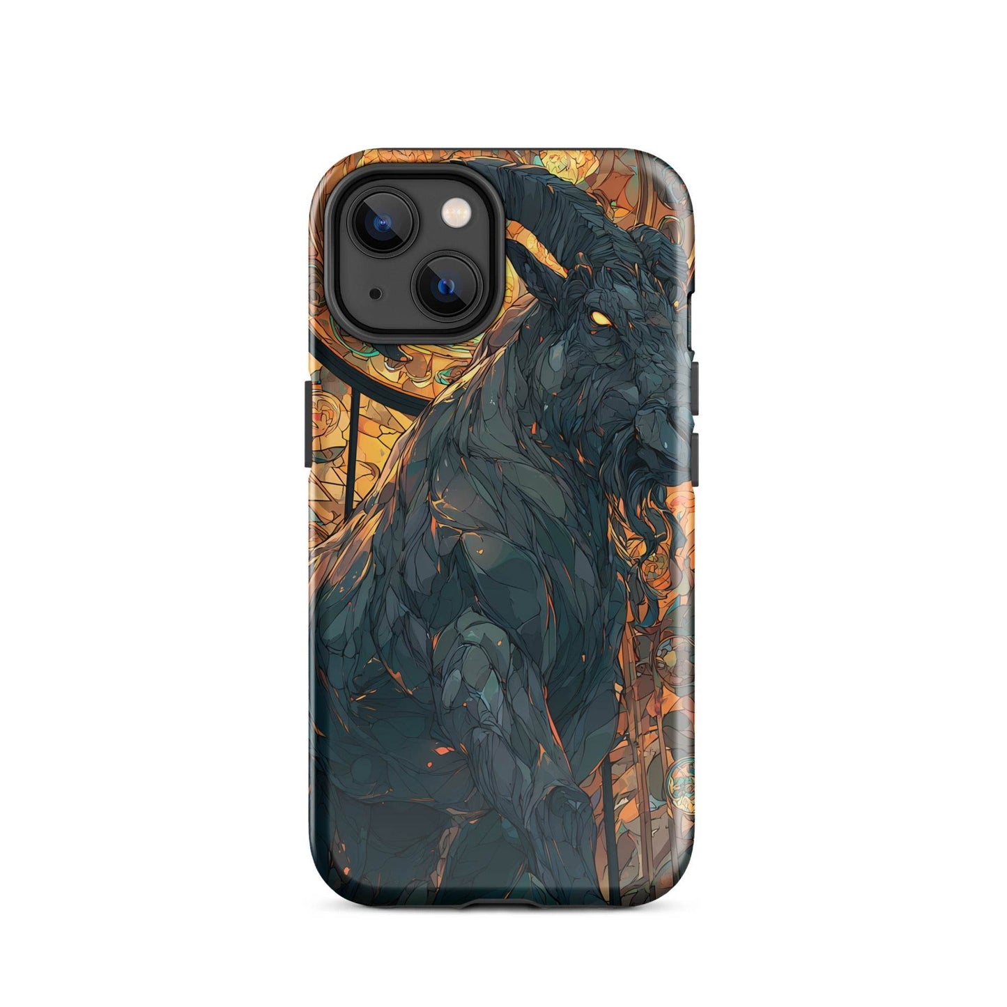 Capricorn Zodiac Sign Fan Art Tough Case for iPhone® - Chromavolt