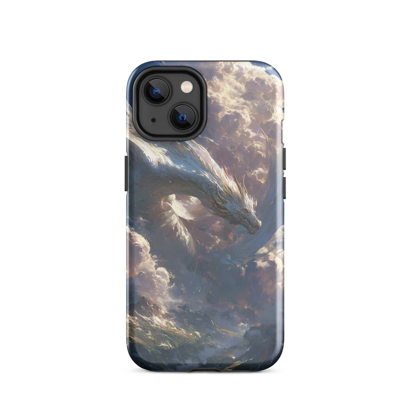 Wind Dragon: The Sky Dancer Fantasy Art Tough Case for iPhone® - Chromavolt