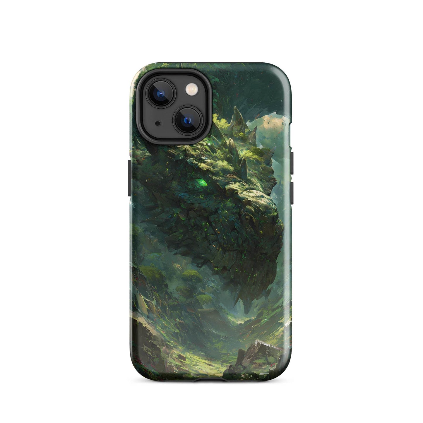 Earth Dragon: The Living Mountain Tough Case for iPhone® - Chromavolt