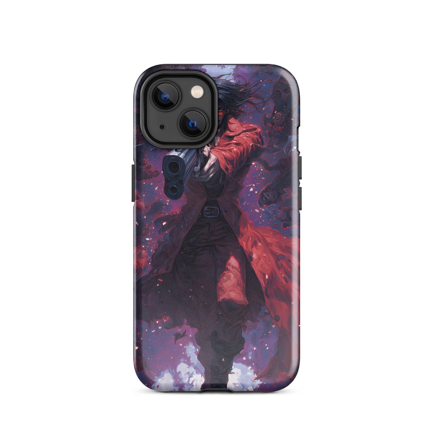 Alucard Hellsing Anime Fan Art Tough Case for iPhone® - Chromavolt