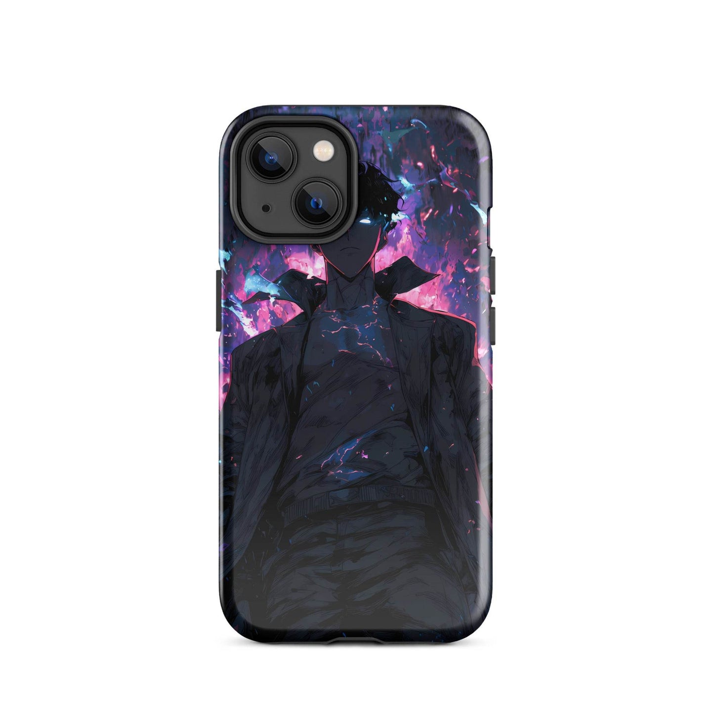 Solo Leveling Sung Jin Woo Anime Fan Art Tough Case for iPhone® - Chromavolt