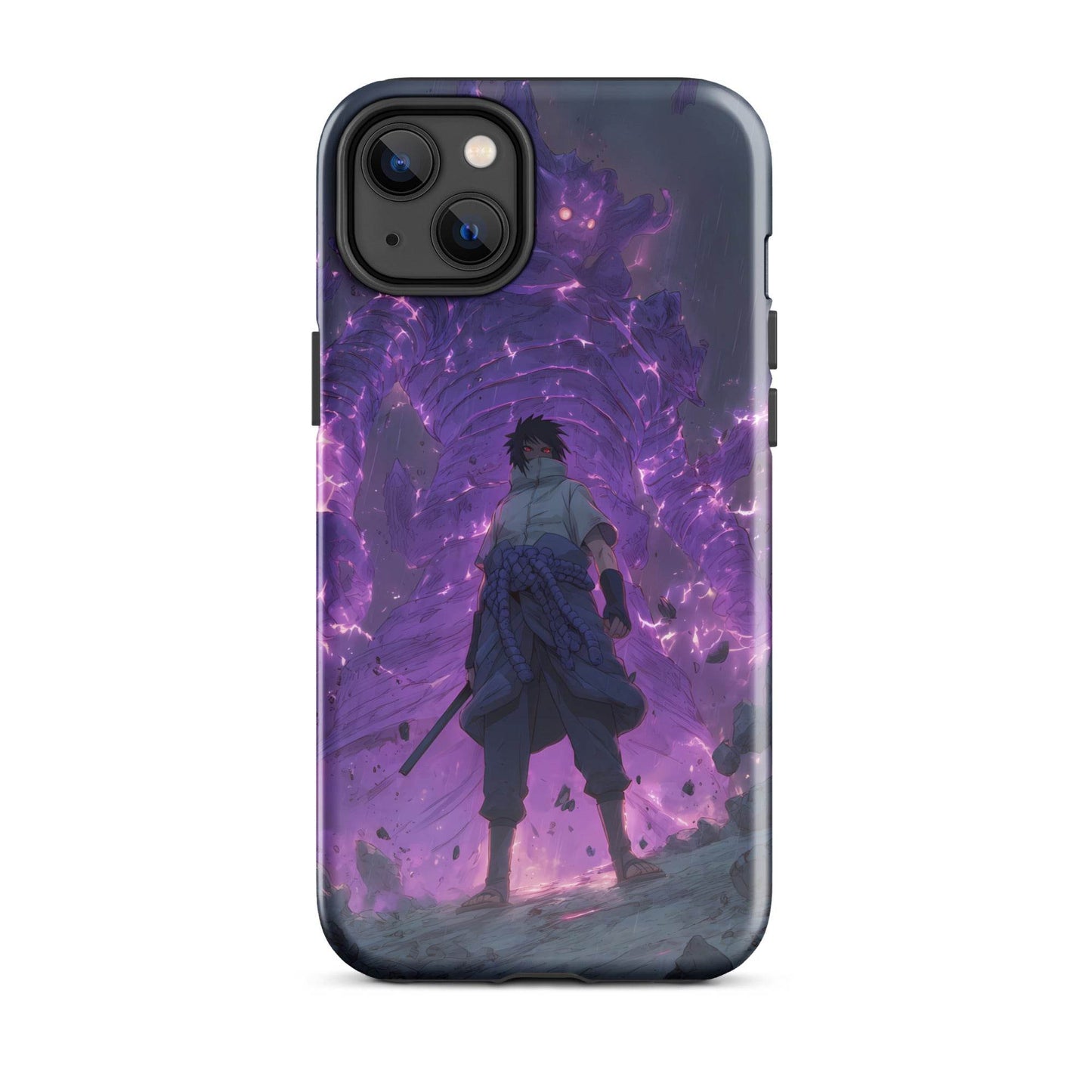 Susanoo Sasuke Uchiha, Naruto Shippuden Mangekyo Sharingan Tough Case for iPhone® - Chromavolt