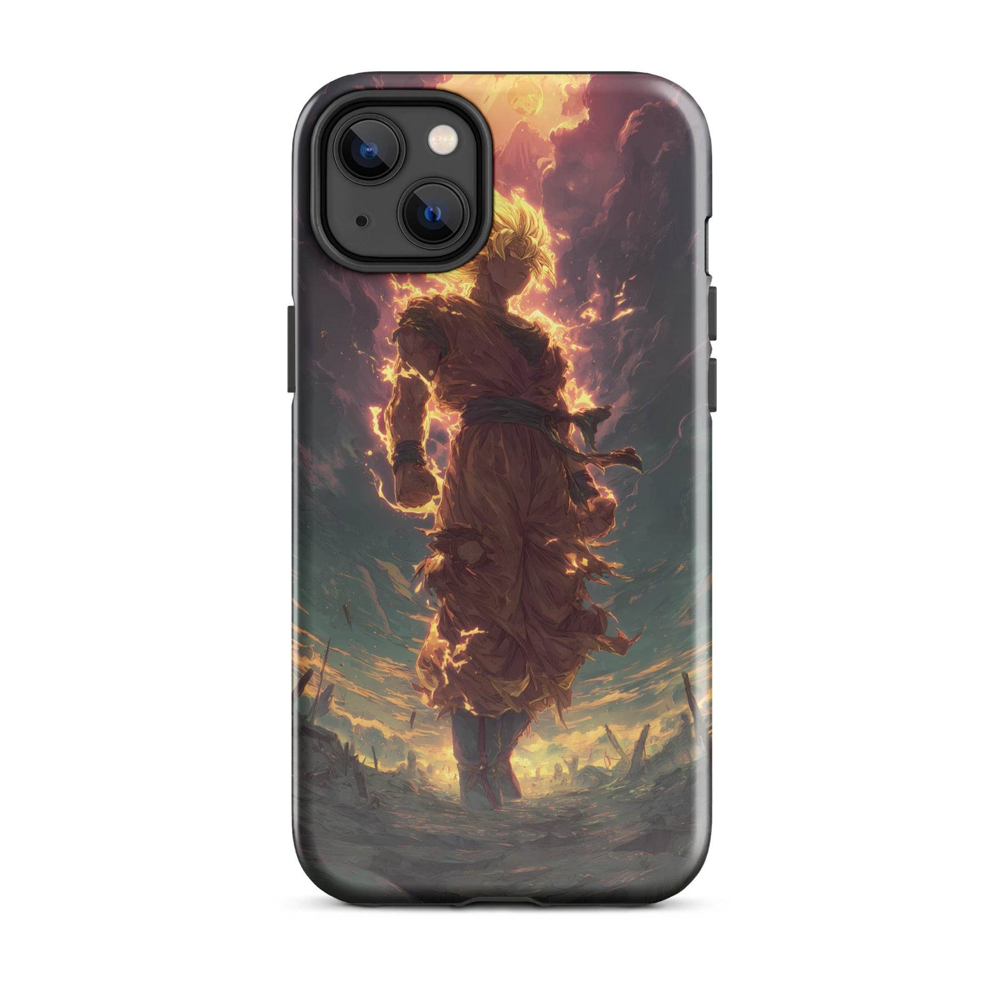 Super Saiyan Goku, Dragon Ball Z Anime Tough Case for iPhone® - Chromavolt
