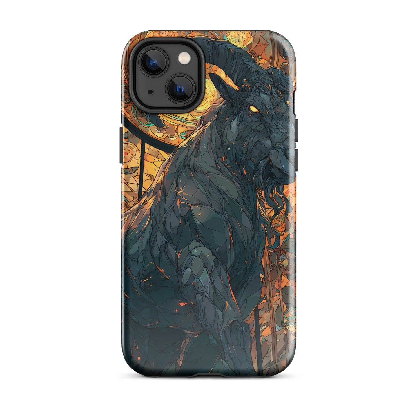 Capricorn Zodiac Sign Fan Art Tough Case for iPhone® - Chromavolt