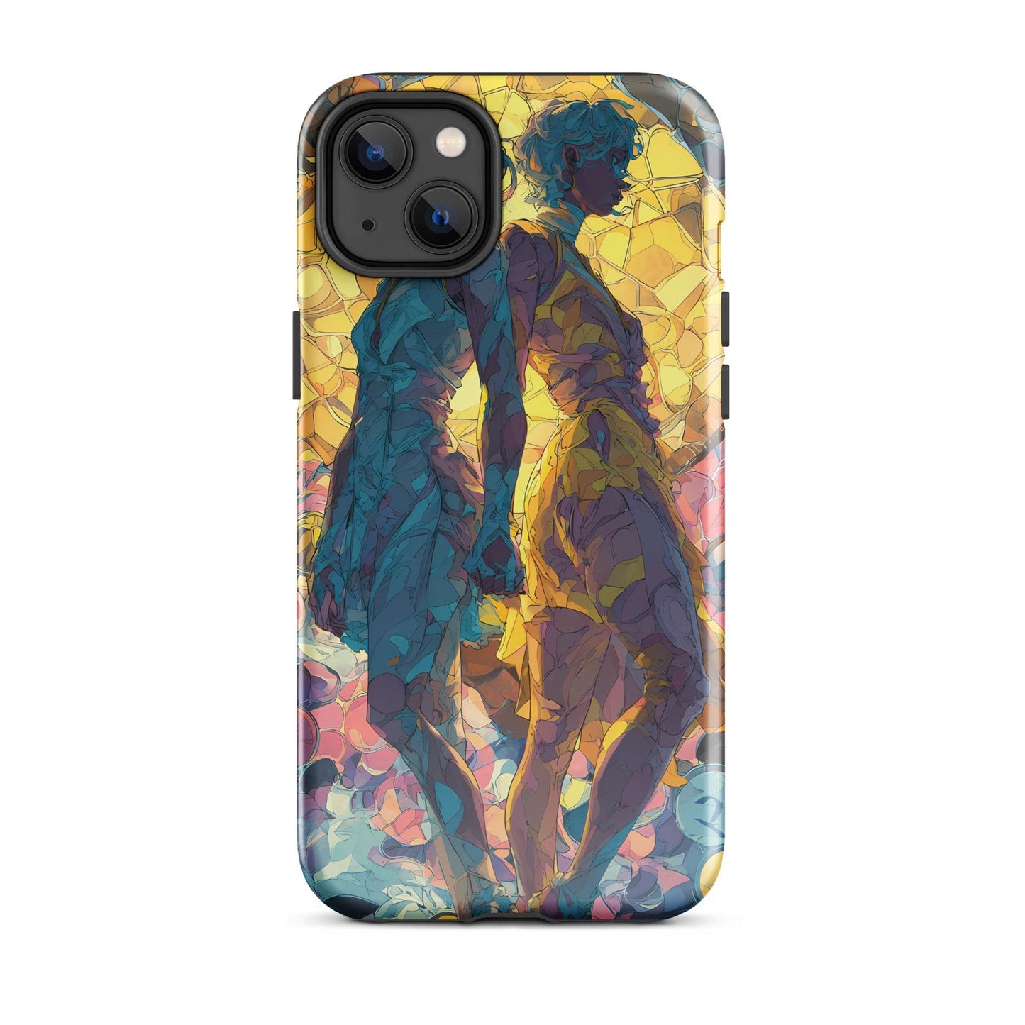 Gemini Zodiac Sign Fan Art Tough Case for iPhone® - Chromavolt