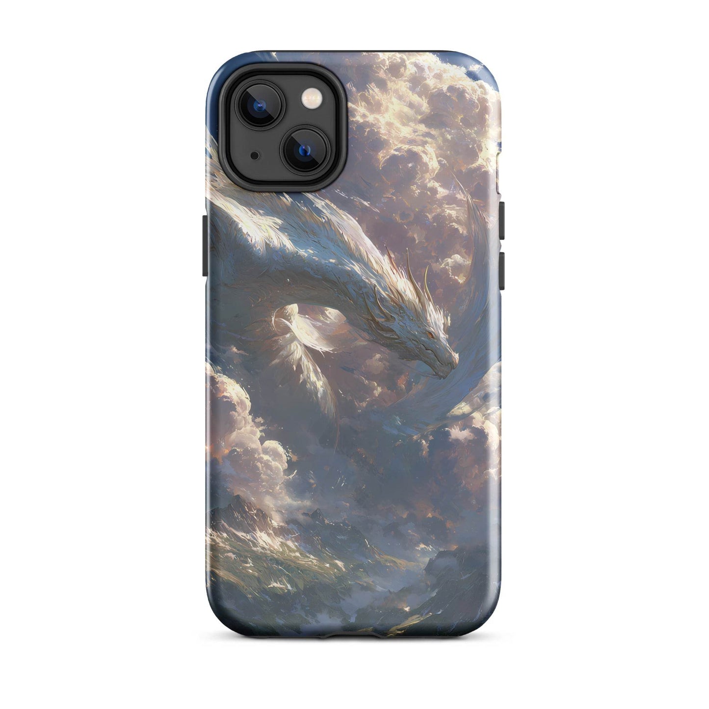 Wind Dragon: The Sky Dancer Fantasy Art Tough Case for iPhone® - Chromavolt