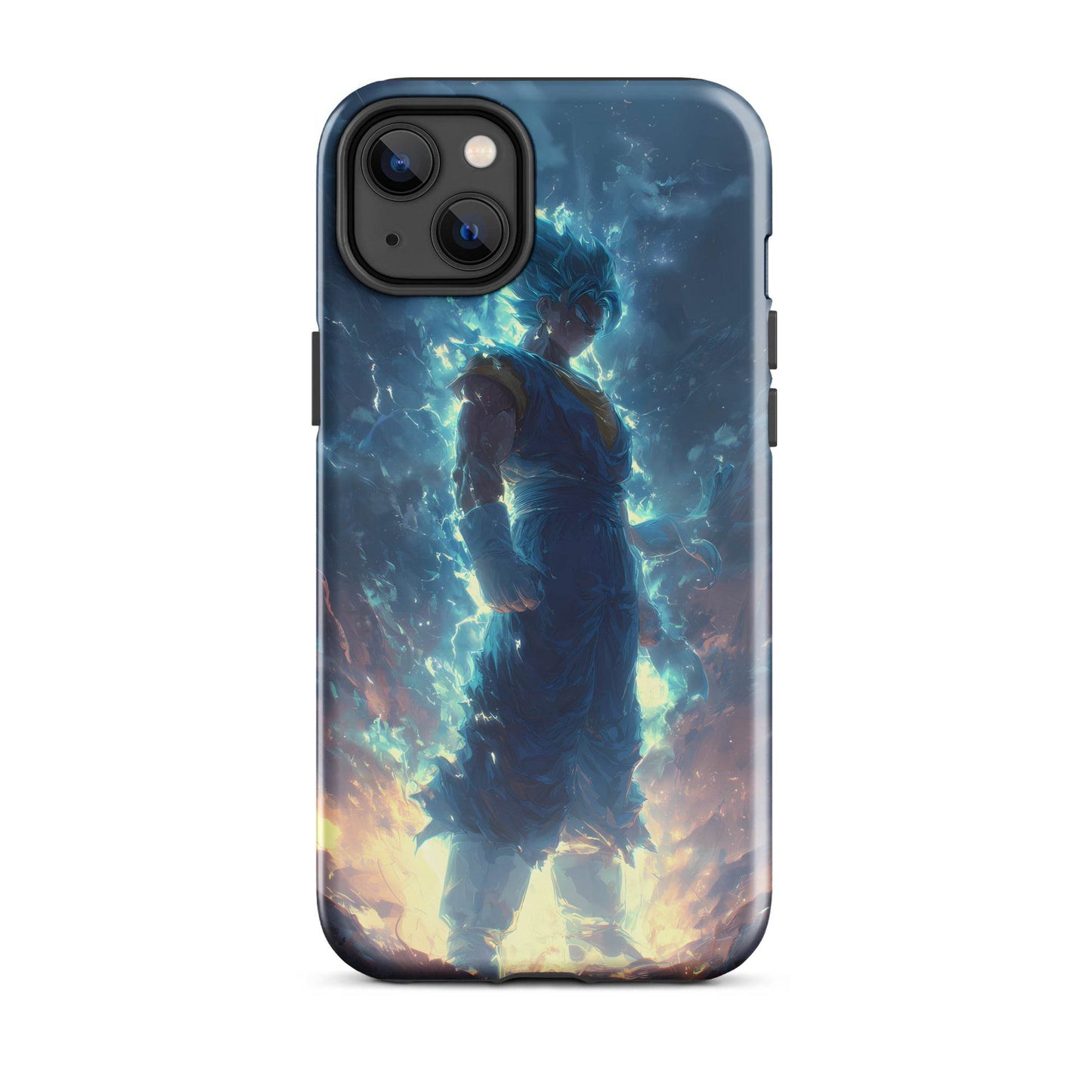 Super Saiyan Blue Vegito, Dragon Ball Super Anime Fan Art Tough Case for iPhone® - Chromavolt