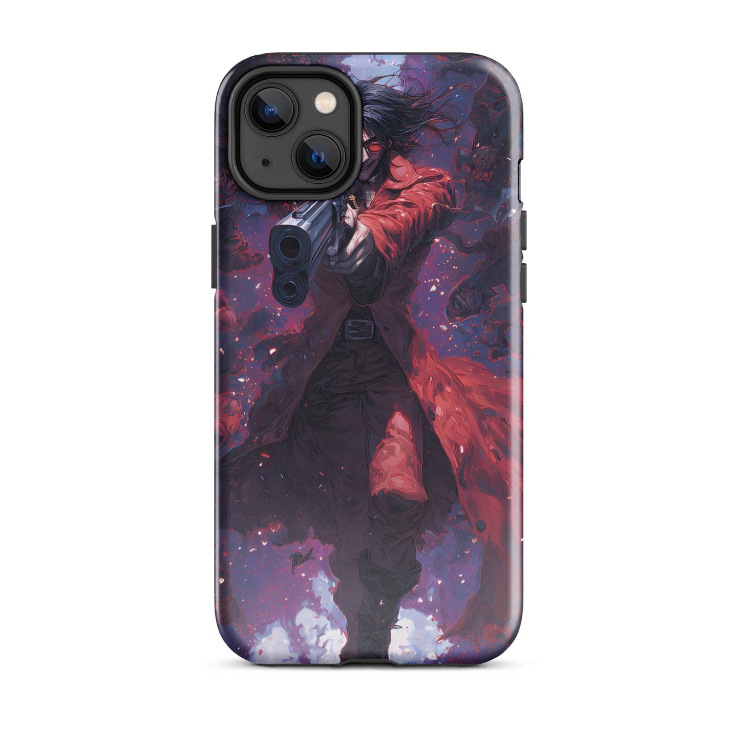 Alucard Hellsing Anime Fan Art Tough Case for iPhone® - Chromavolt