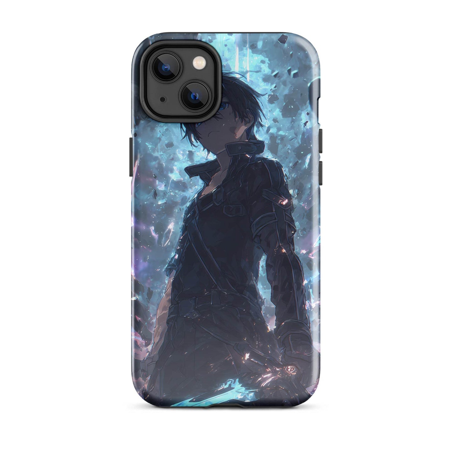 Kirito Kirigaya Sword Art Online Anime Fan Art Tough Case for iPhone® - Chromavolt