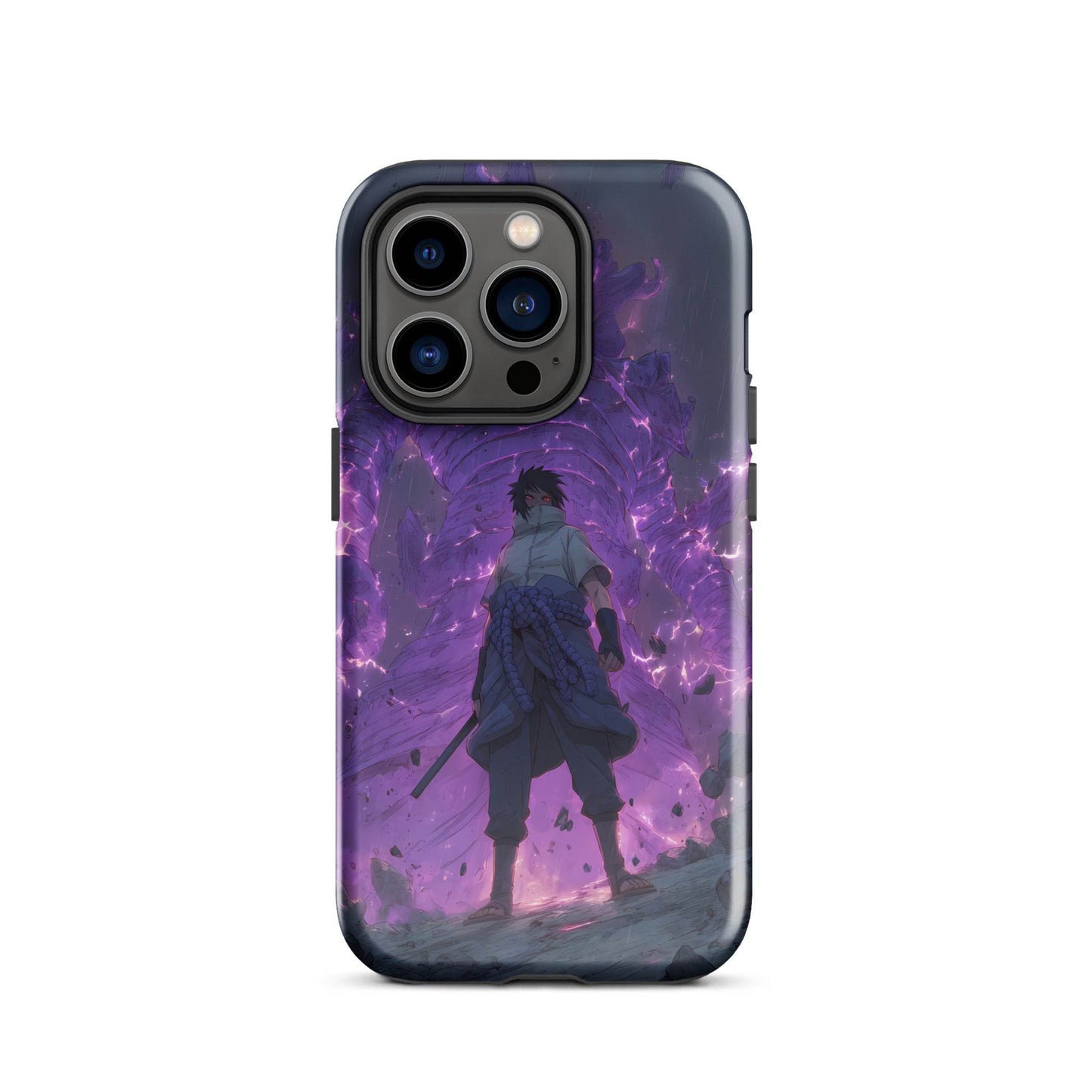 Susanoo Sasuke Uchiha, Naruto Shippuden Mangekyo Sharingan Tough Case for iPhone® - Chromavolt