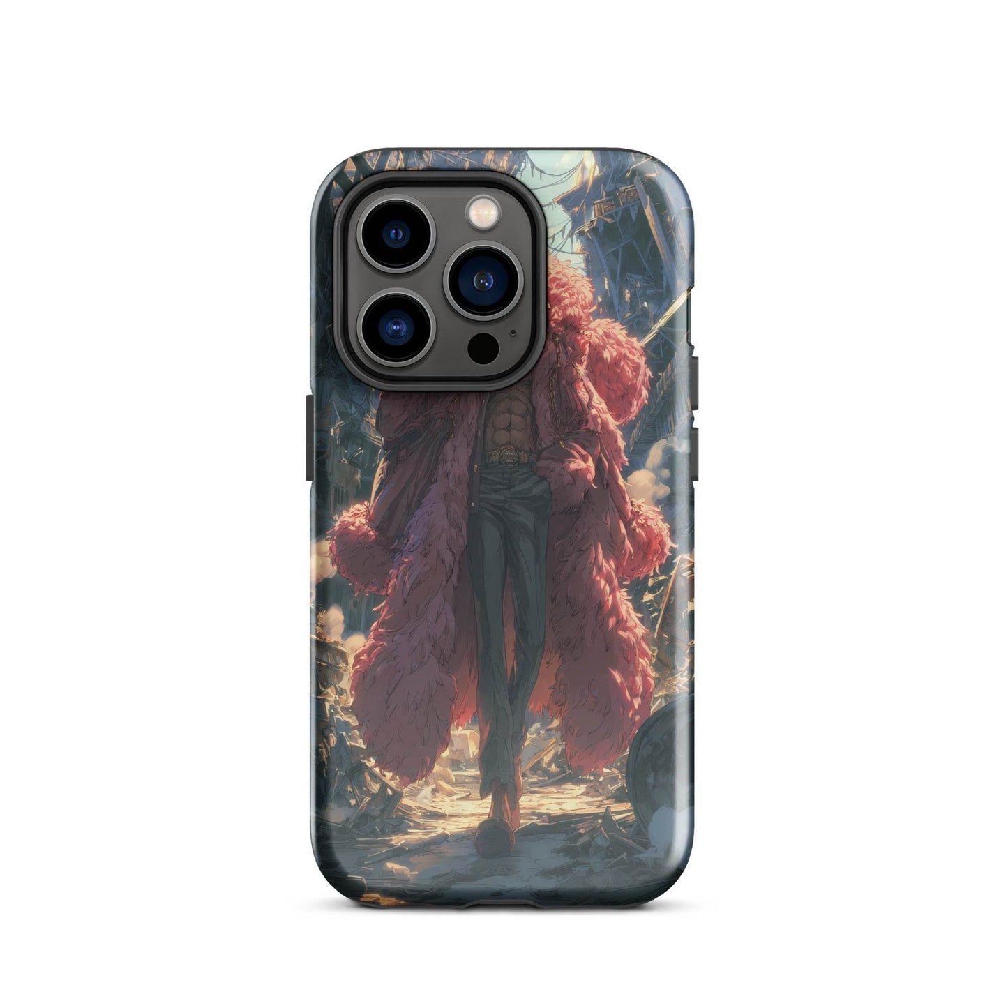 Donquixote Doflamingo King of Dressrosa, One Piece Anime Tough Case for iPhone® - Chromavolt