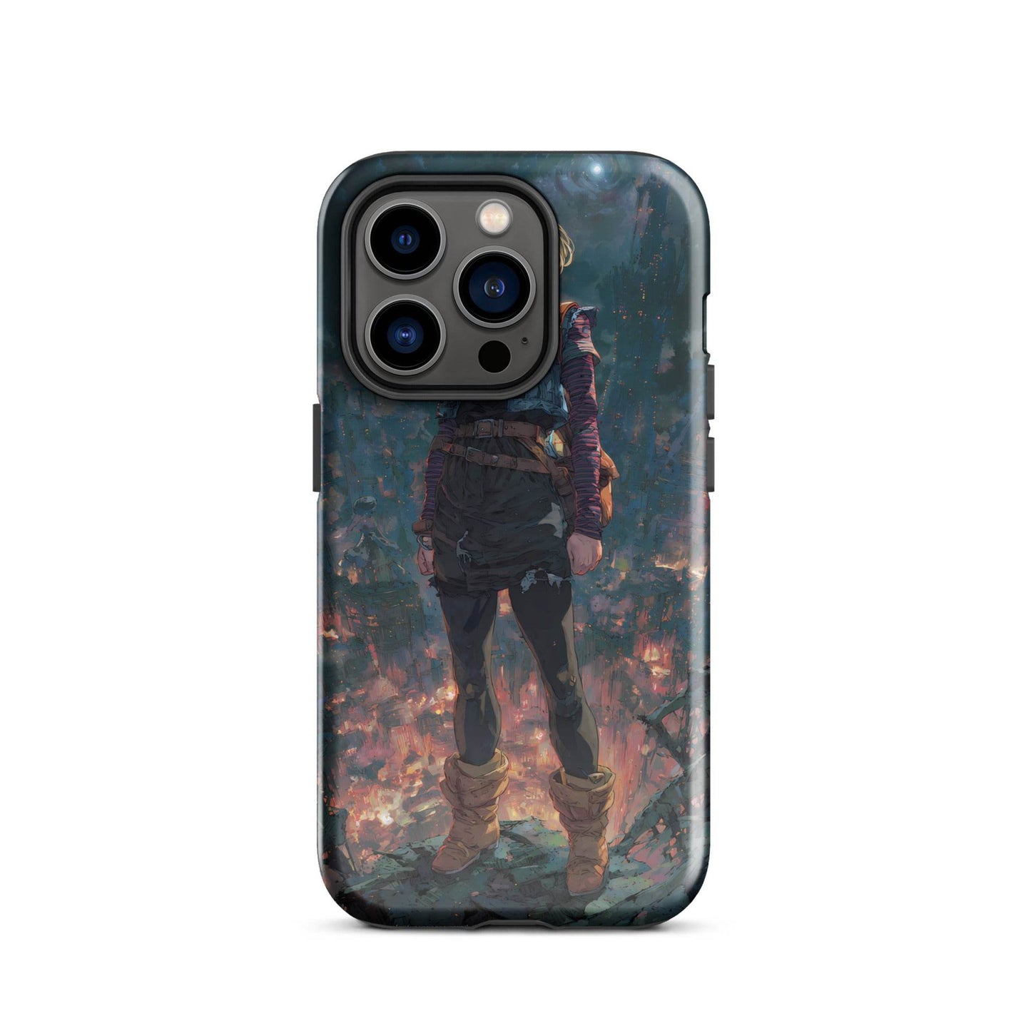 Android 18 Dragon Ball Z Anime Tough Case for iPhone® - Chromavolt