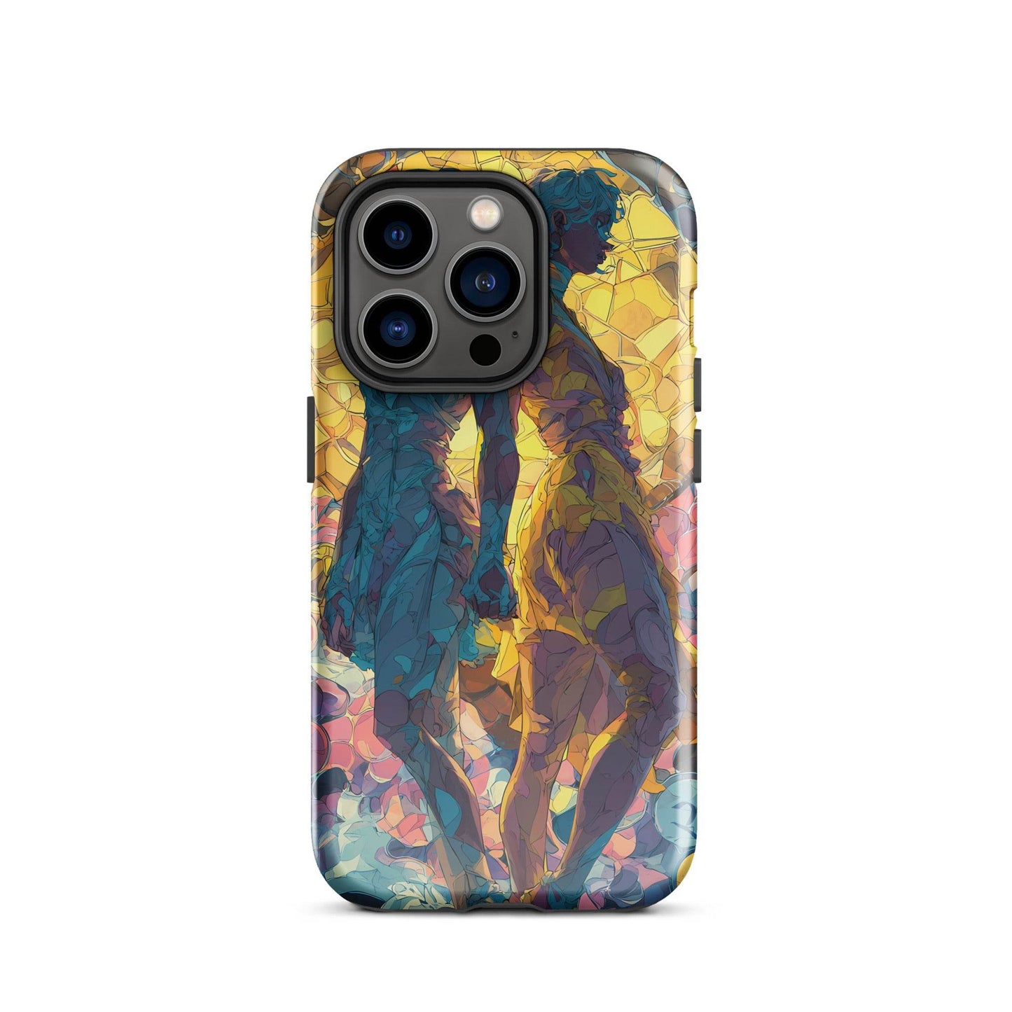 Gemini Zodiac Sign Fan Art Tough Case for iPhone® - Chromavolt