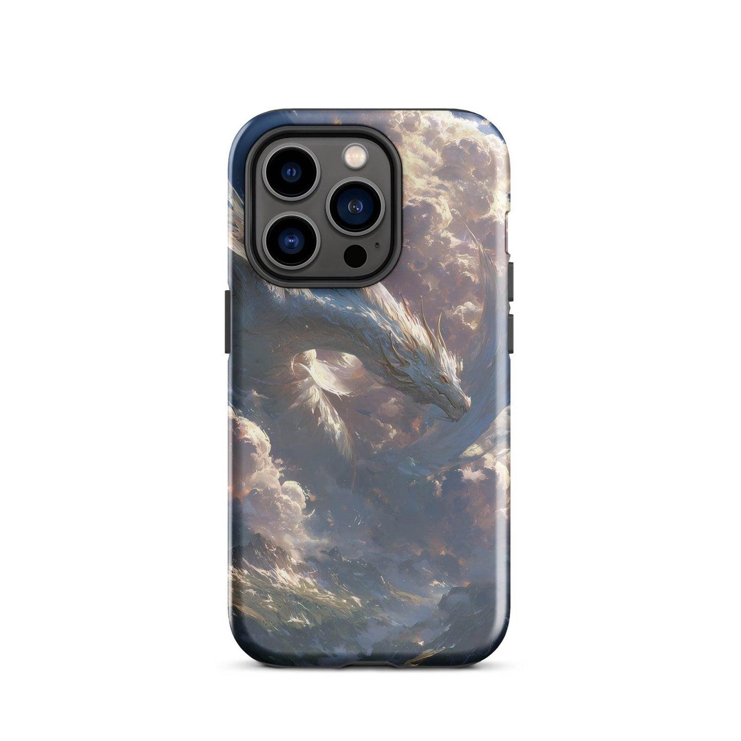 Wind Dragon: The Sky Dancer Fantasy Art Tough Case for iPhone® - Chromavolt