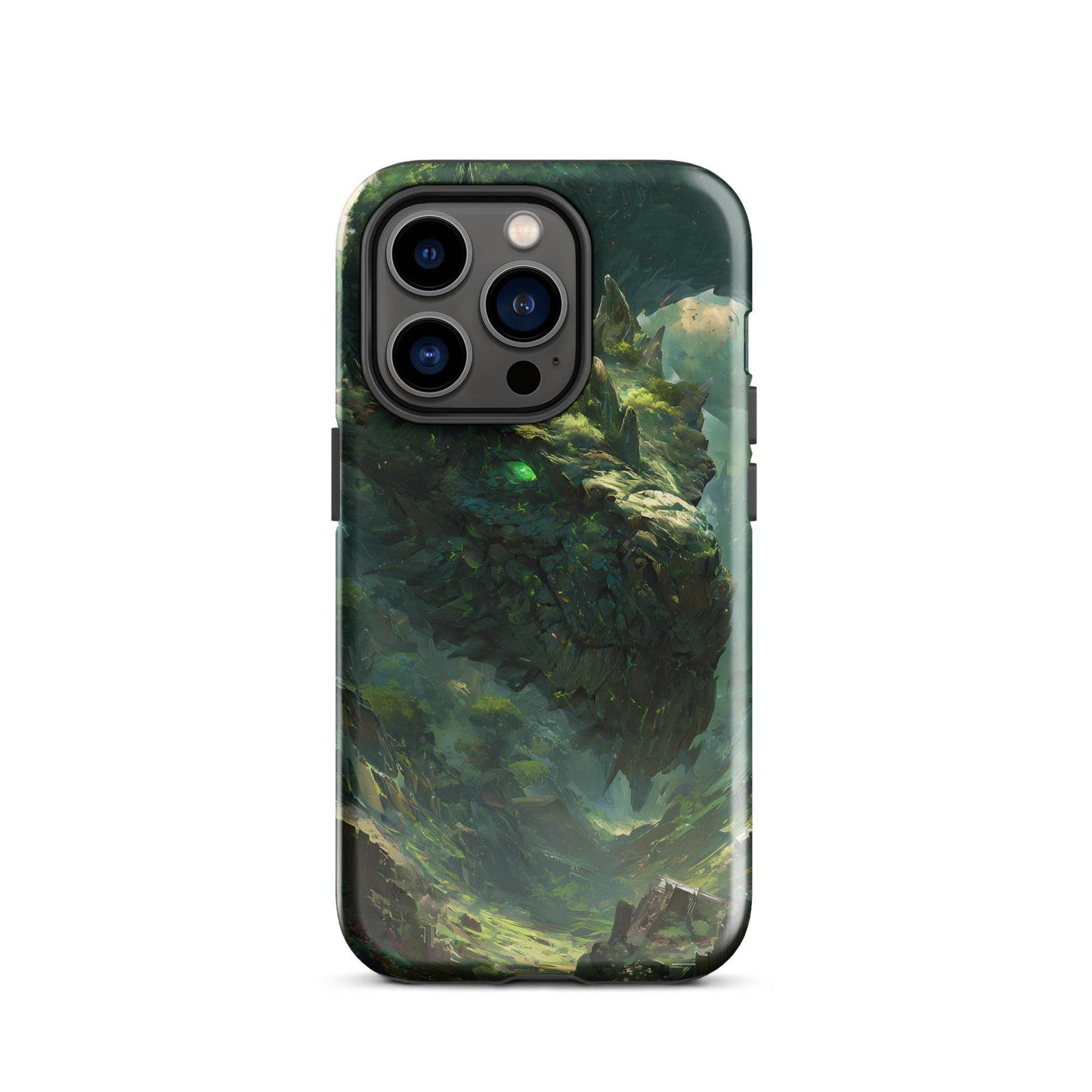 Earth Dragon: The Living Mountain Tough Case for iPhone® - Chromavolt