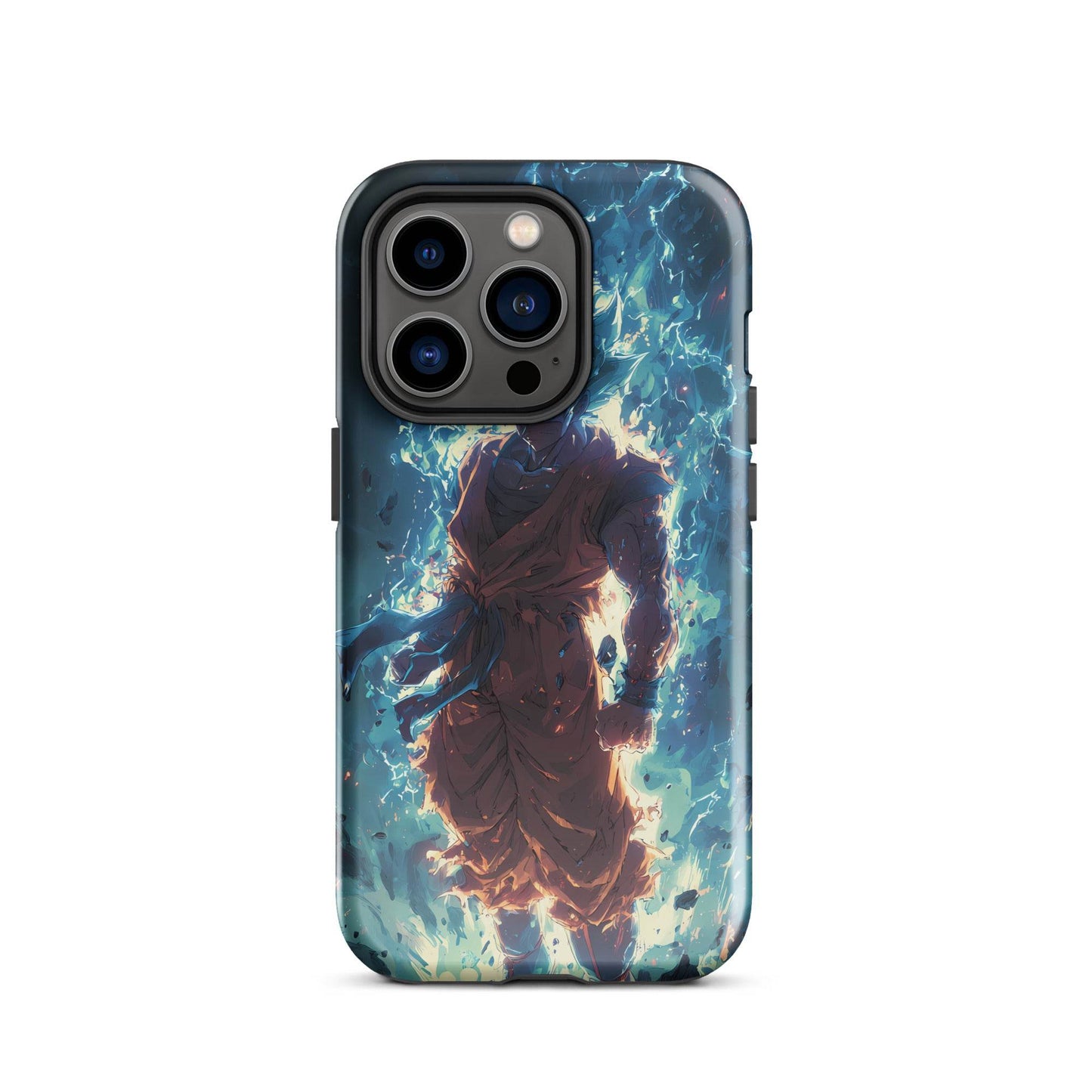 Super Saiyan Blue Goku, Dragon Ball Super Anime Fan Art Tough Case for iPhone® - Chromavolt