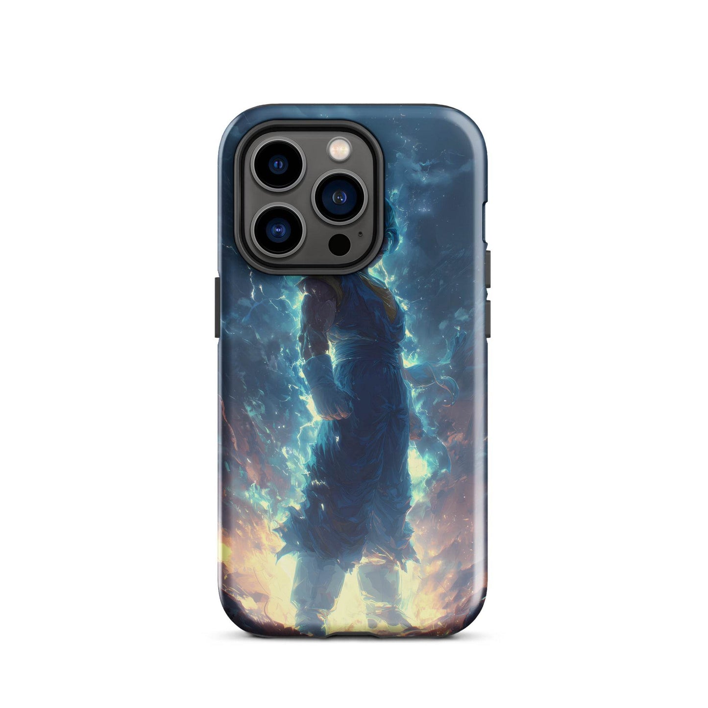 Super Saiyan Blue Vegito, Dragon Ball Super Anime Fan Art Tough Case for iPhone® - Chromavolt