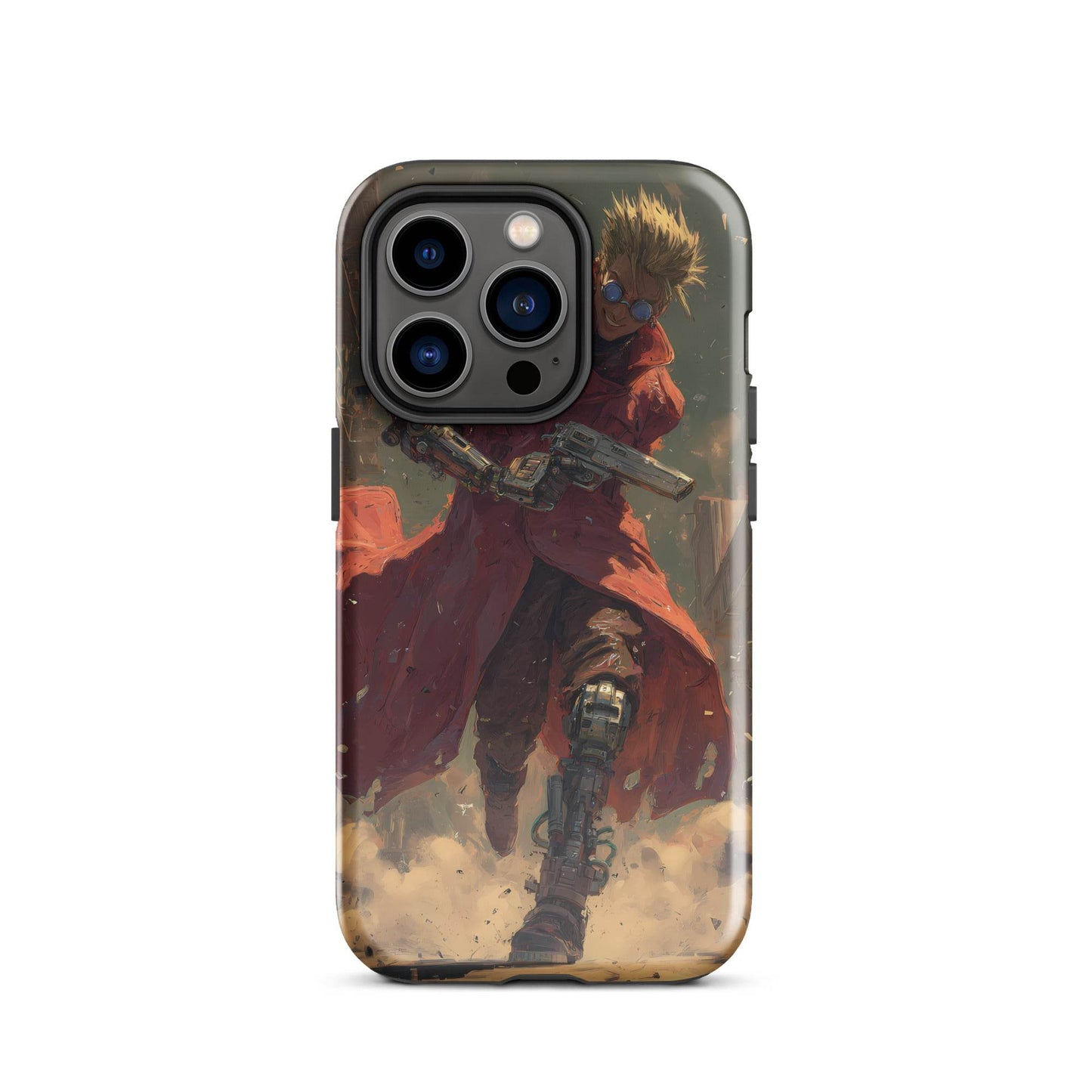 Vash the Stampede, Trigun Anime Fan Art Tough Case for iPhone® - Chromavolt